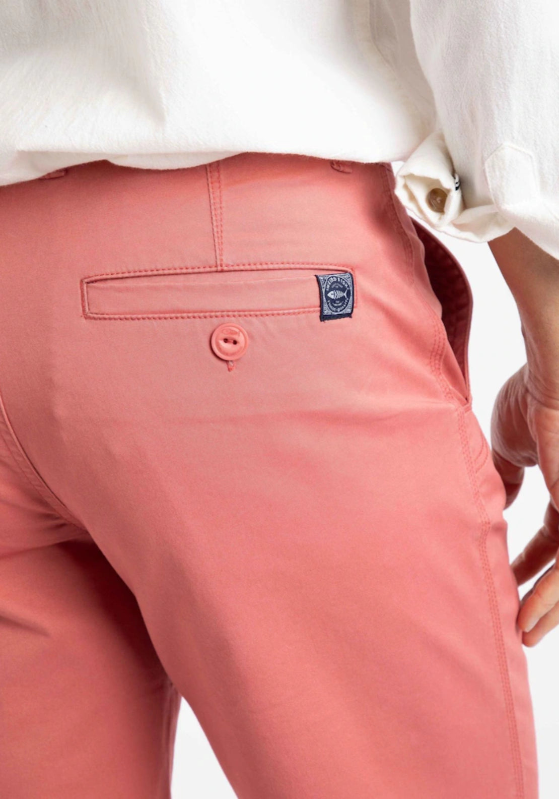 Weird Fish Rayburn Cotton Flat Front Shorts - Nantucket 3 Shaws Department Stores