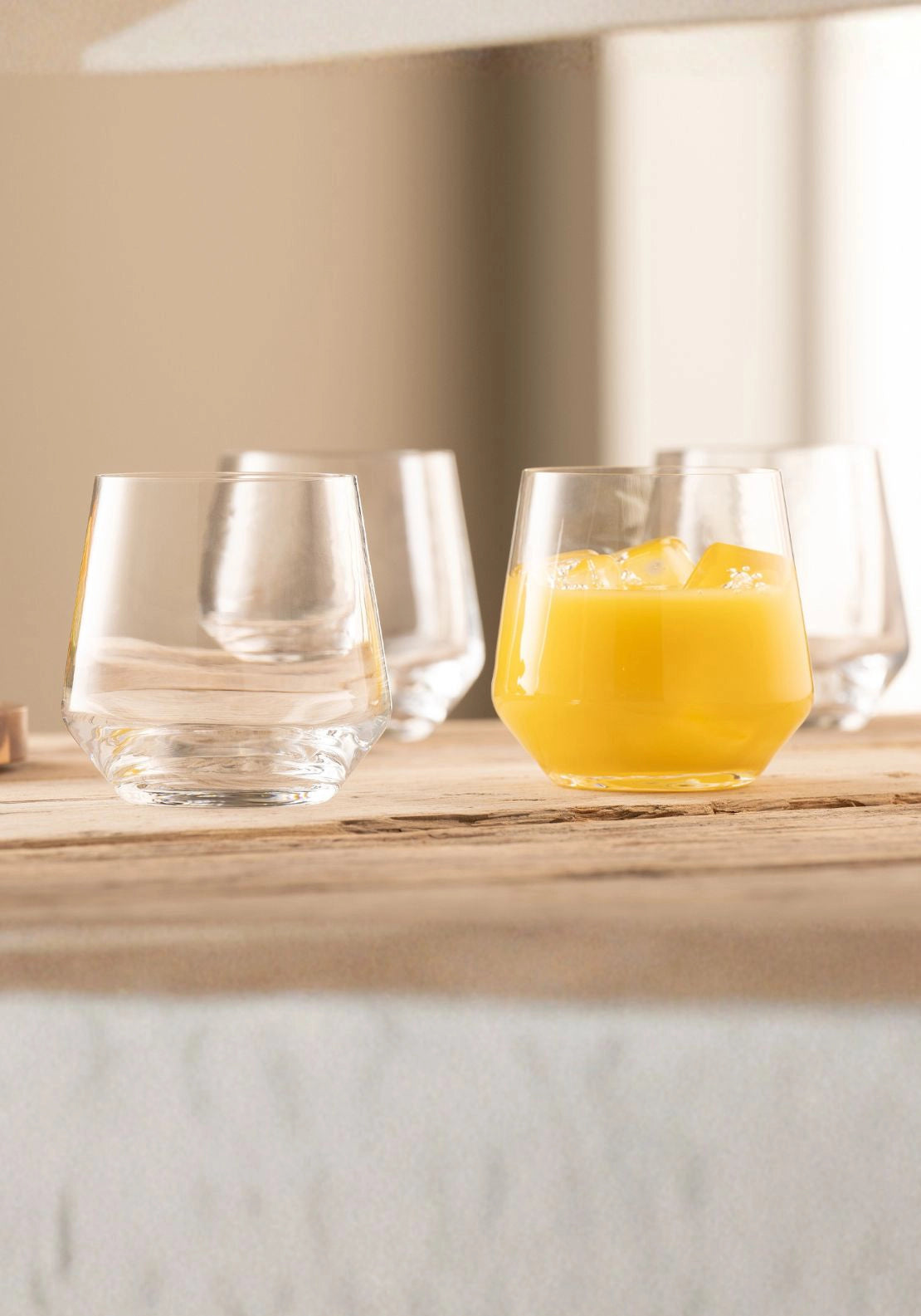 Solus Tumbler Set of 4 - Clear