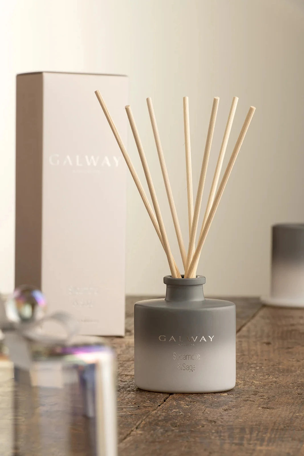 Galway Crystal Sycamore &amp; Sage Diffuser - Sycamore &amp; Sage 1 Shaws Department Stores