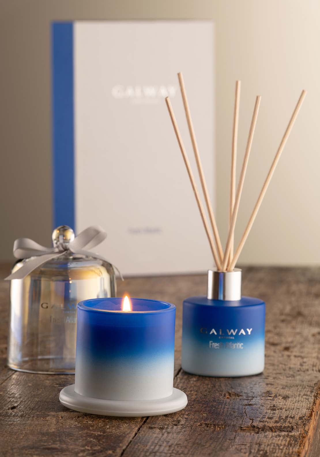 Galway Crystal Fresh Atlantic Gift Set 2 Shaws Department Stores