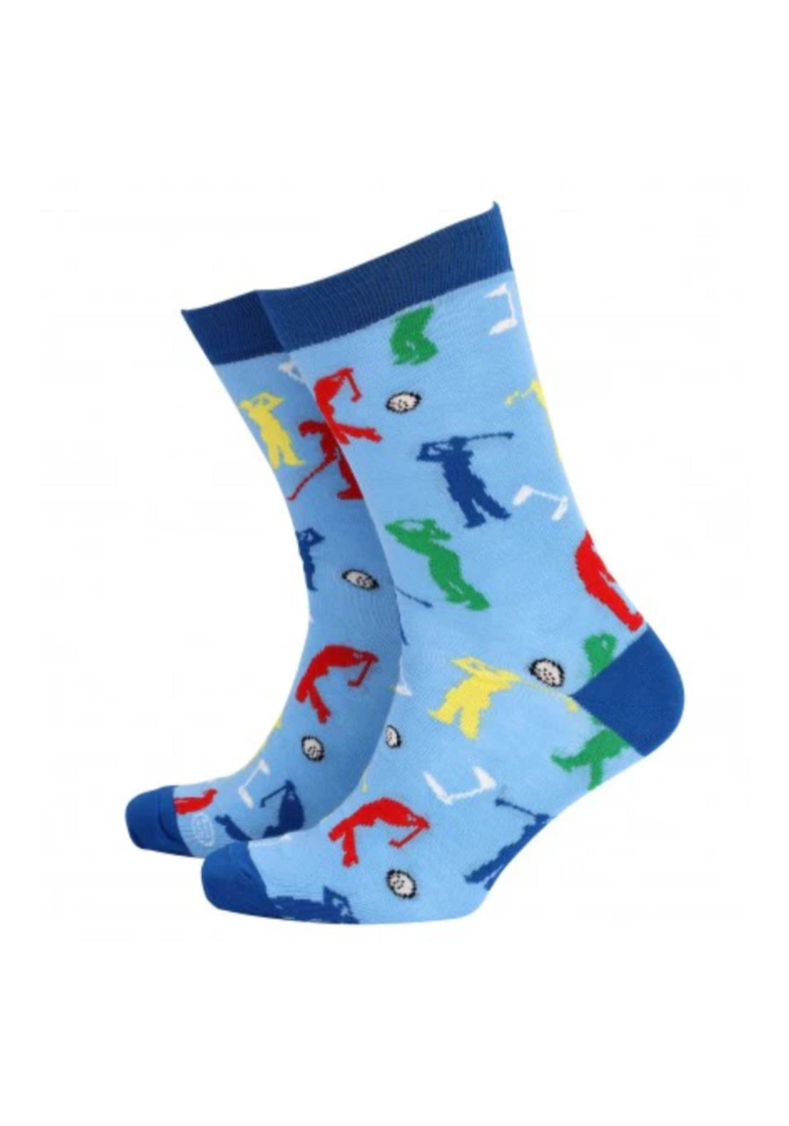 Sock Therapy Golf Socks - Blue/blue 1 Shaws Department Stores