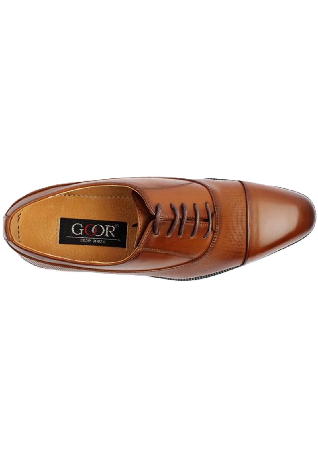 Goor 207 Formal Shoe - Tan 3 Shaws Department Stores
