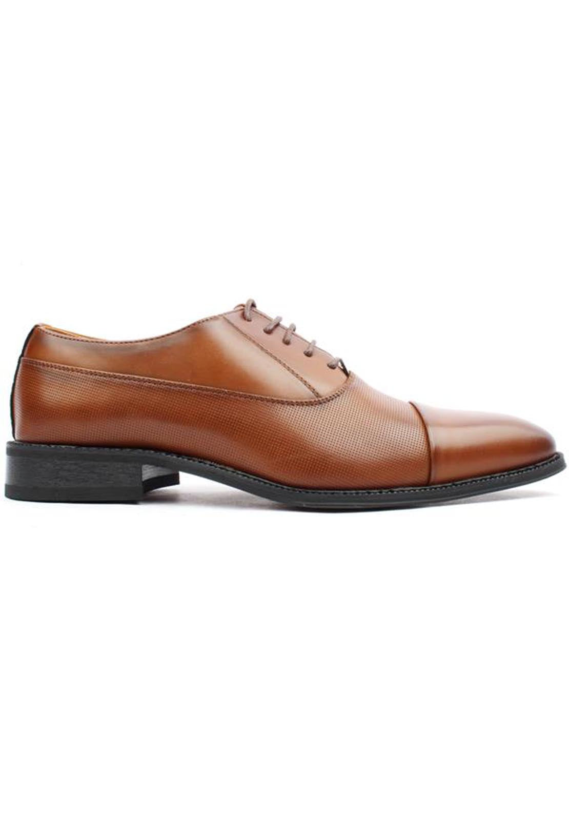 Goor 207 Formal Shoe - Tan 1 Shaws Department Stores
