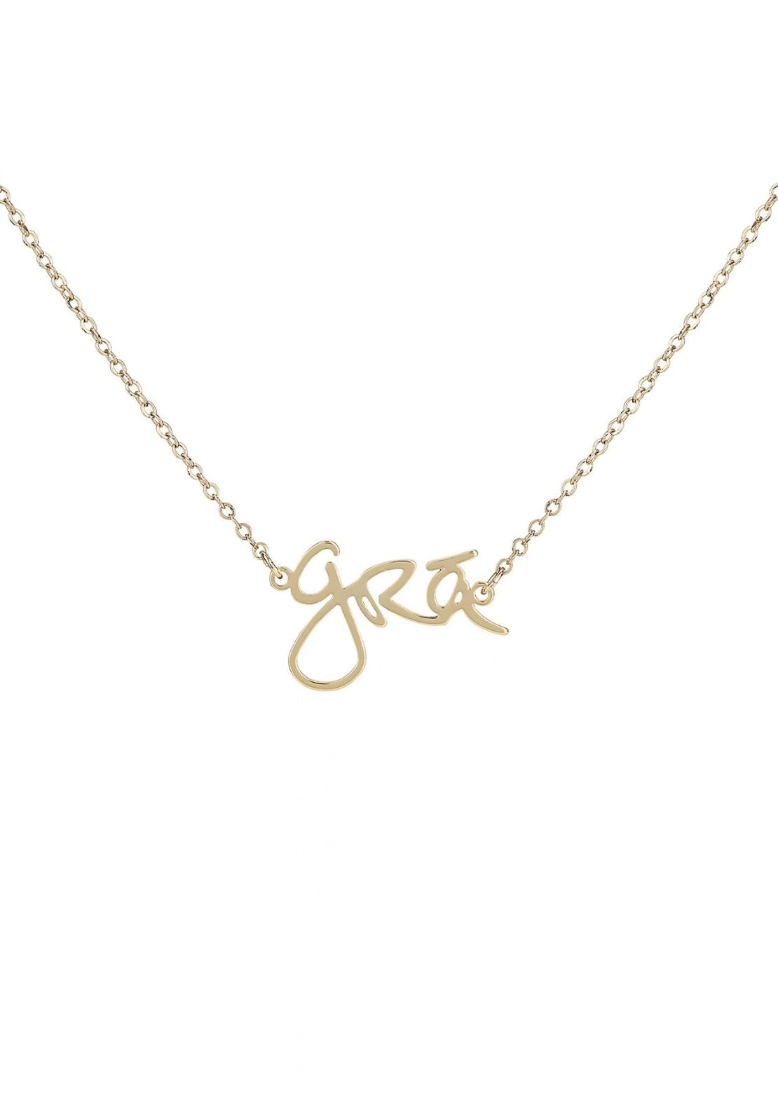 Don’t Kill My Vibe Grá Beag Necklace - Gold 1 Shaws Department Stores