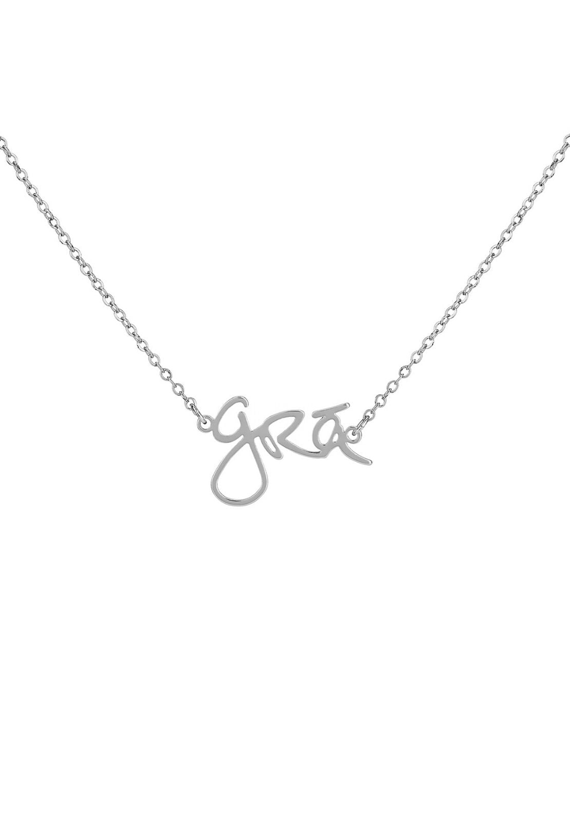 Don’t Kill My Vibe Grá Beag Necklace - Silver 1 Shaws Department Stores