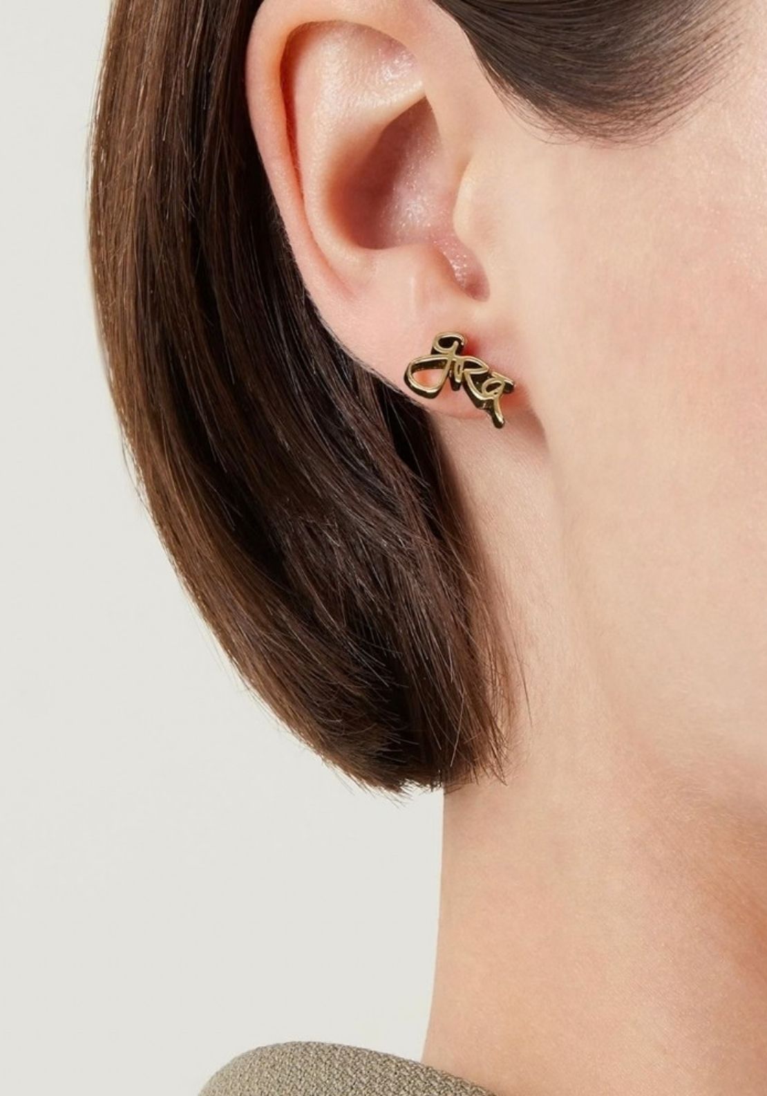Don’t Kill My Vibe Grá Beag Stud Earrings - Gold 2 Shaws Department Stores
