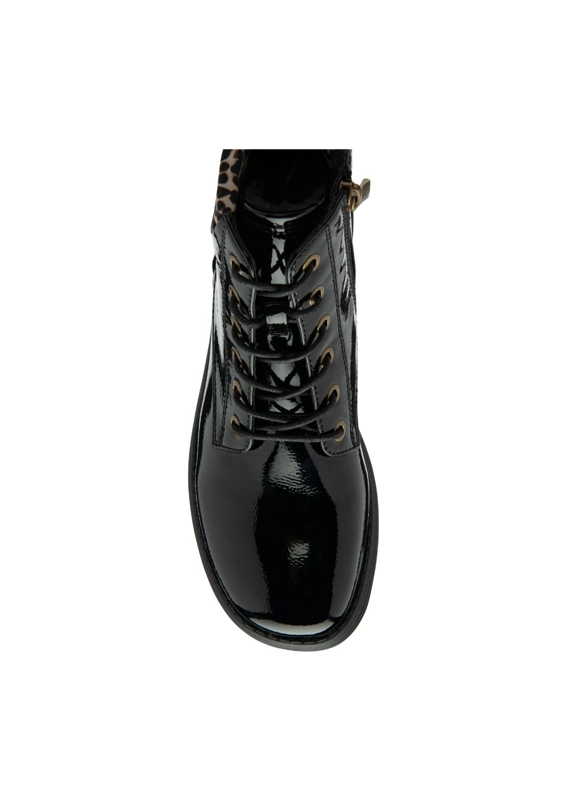 Lotus Gracie Ankle Boot - Black Patent 4 Shaws Department Stores