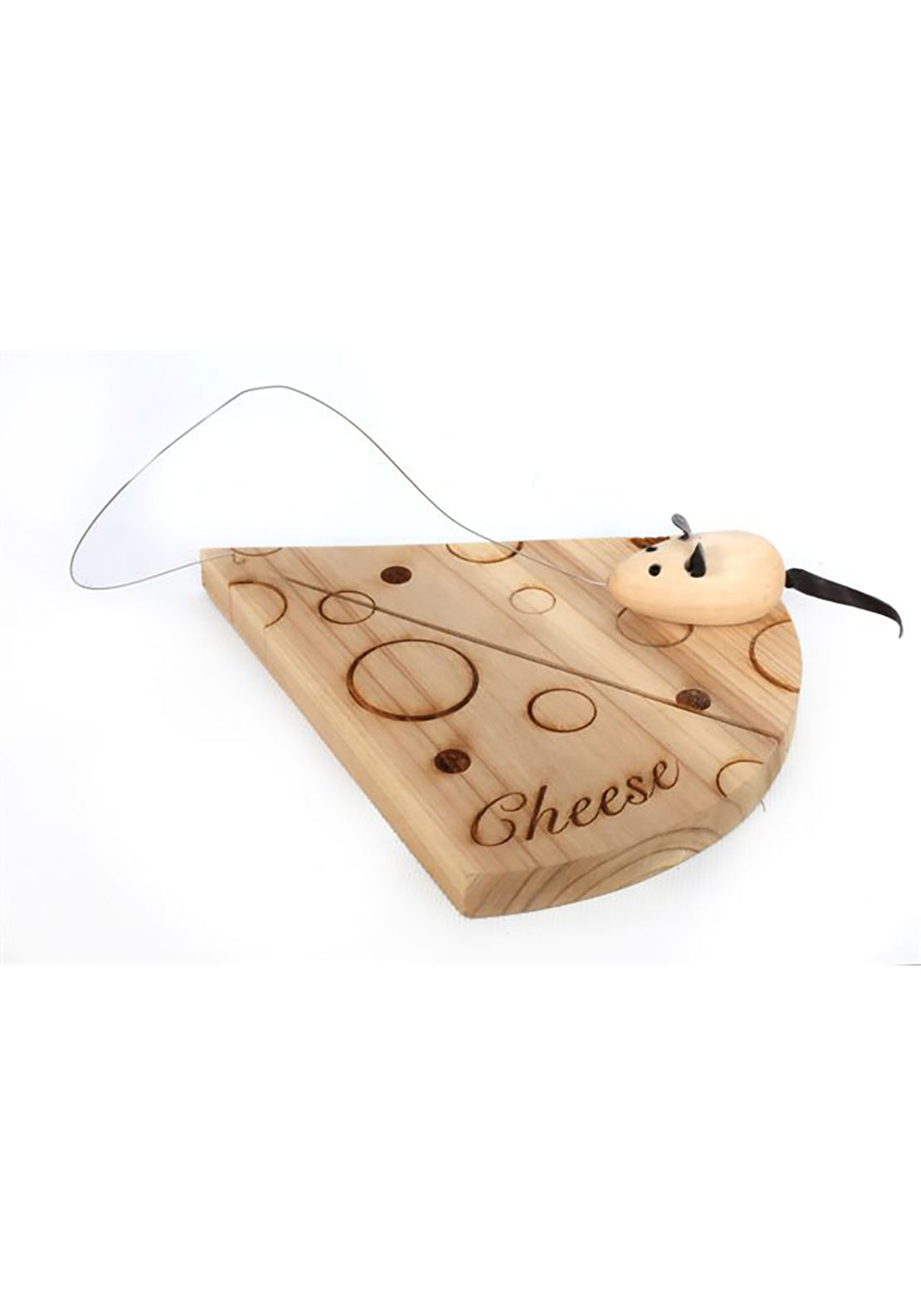 The Home Christmas Wood Cheese Board With Mouse 1 Shaws Department Stores