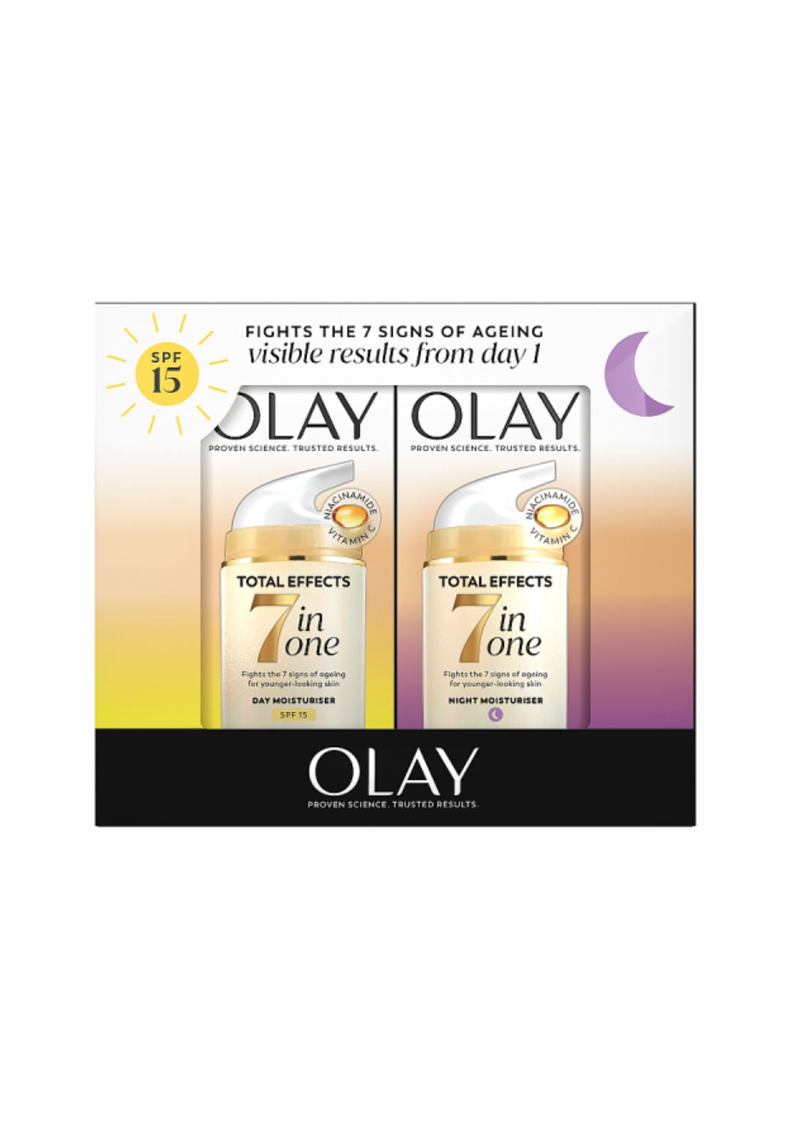 Total Effects Anti-Ageing 7In1 Day &amp; Night Gift Set