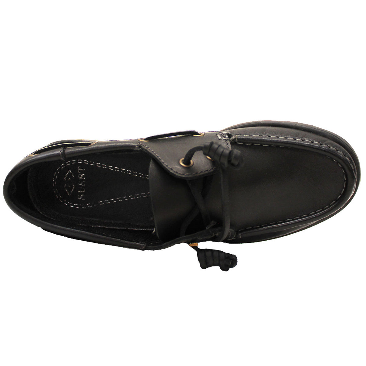 Gaby Deck Shoe - Black