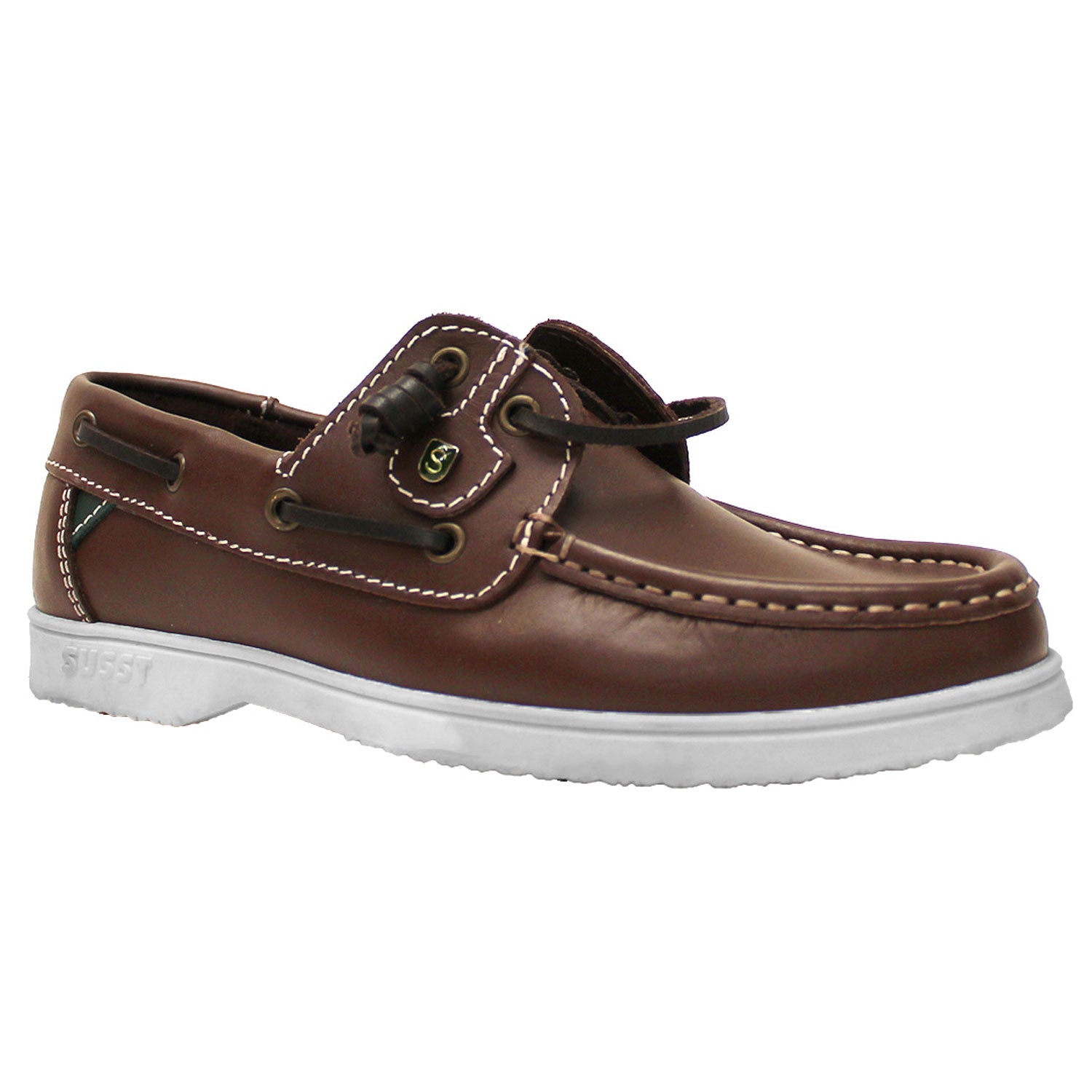 Susst Gaby Deck Shoe - Brown 1 Shaws Department Stores