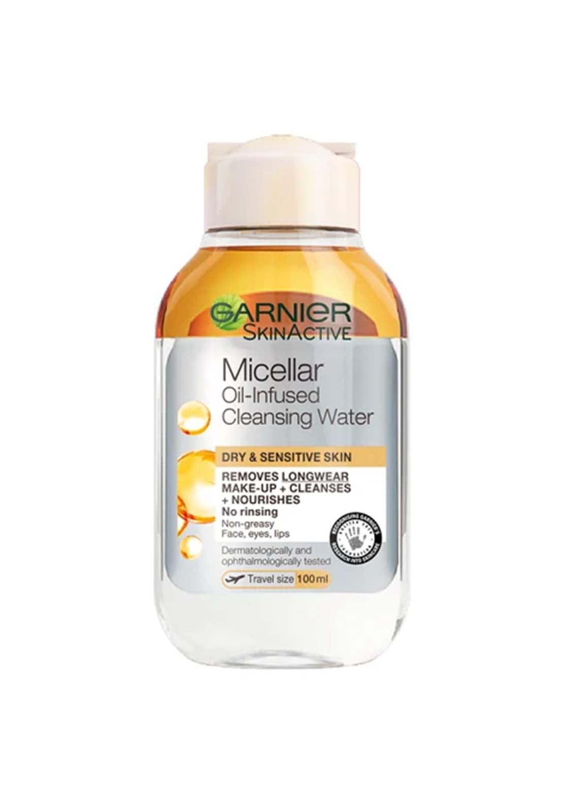 Garnier Garnier Micellar Water Oil Infused Facial Cleanser 100ml 1 Shaws Department Stores