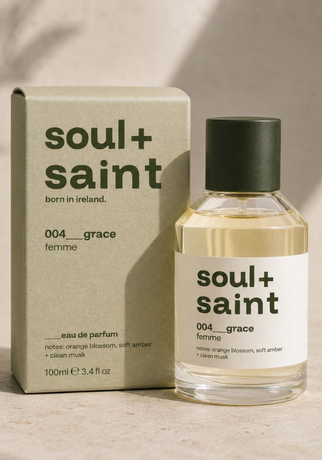 Soul &amp; Saint 004 Grace Eau De Parfum Spray - 100ml 1 Shaws Department Stores