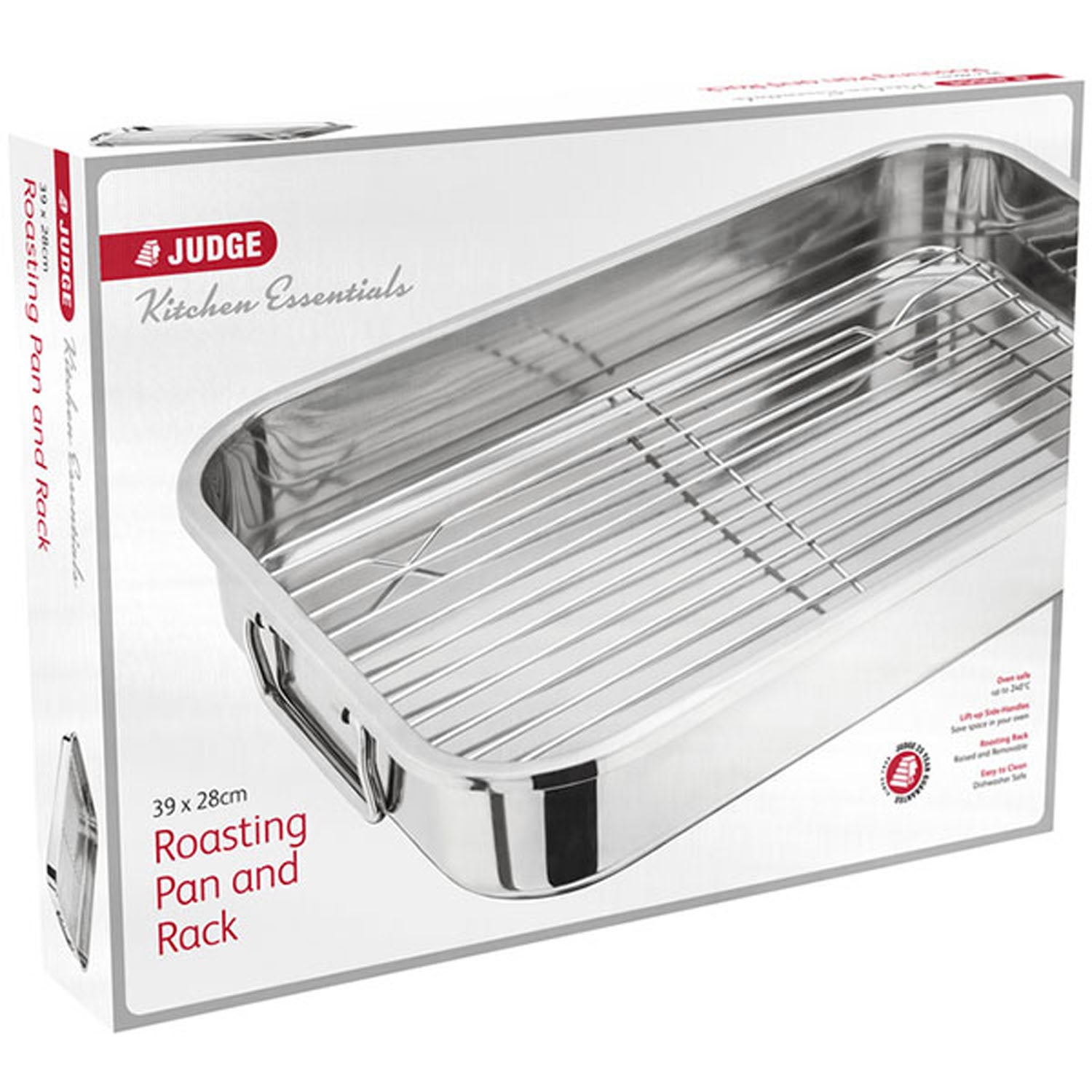 Judge H042 Roasting Pan with Rack 1 Shaws Department Stores