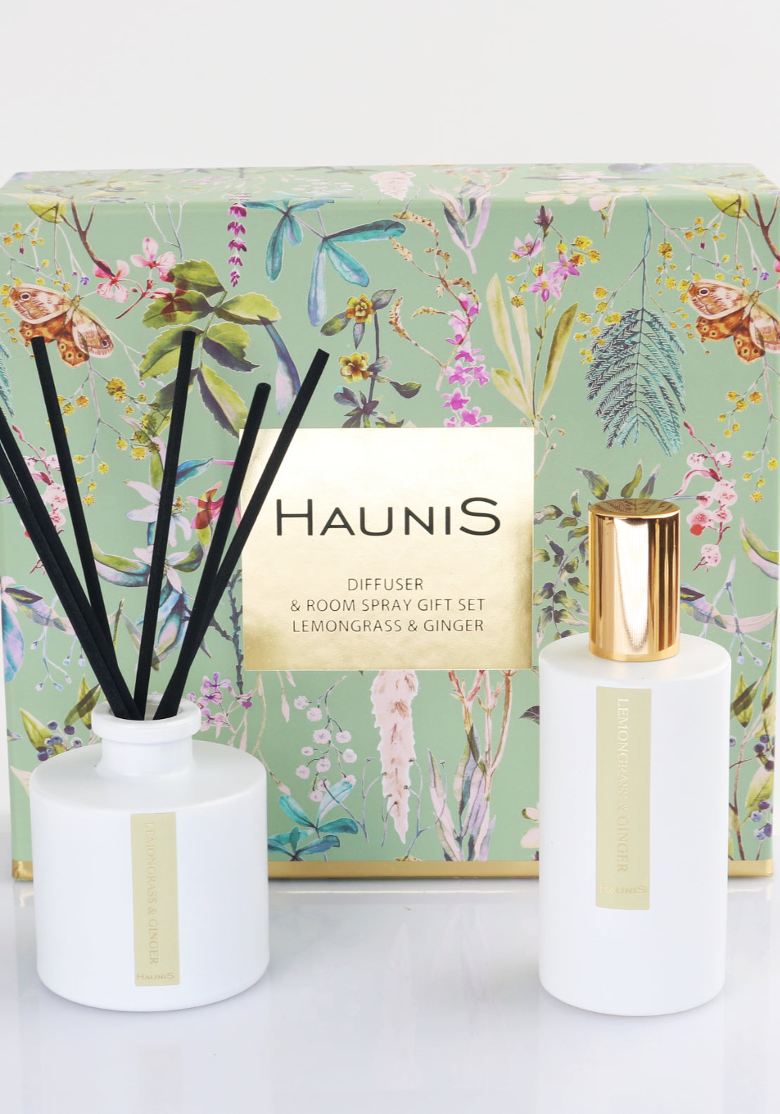 Fresh Linen Diffuser &amp; Room Spray Set - Cream