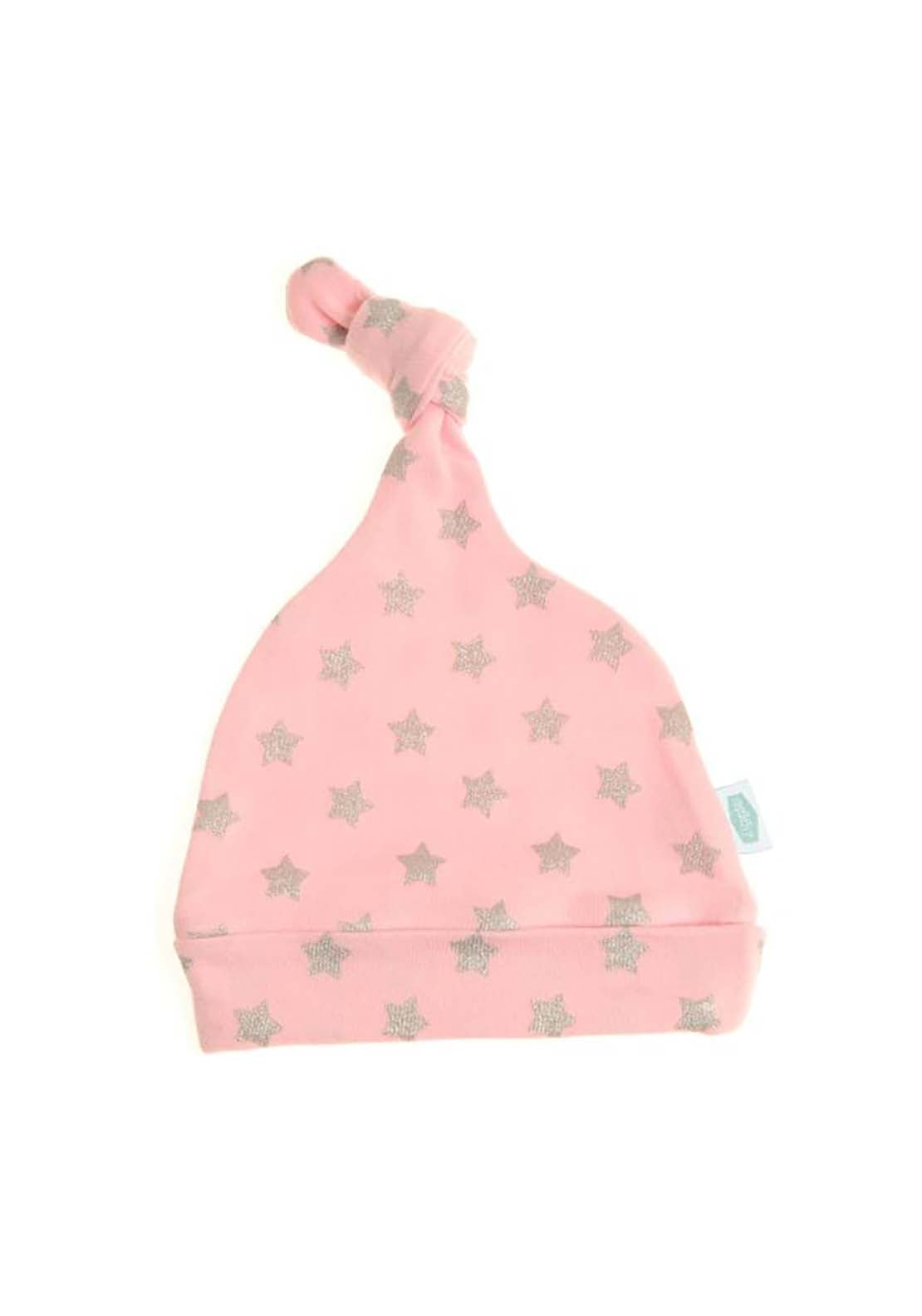 Ziggle Pink Star Hat - Pink / Grey 1 Shaws Department Stores