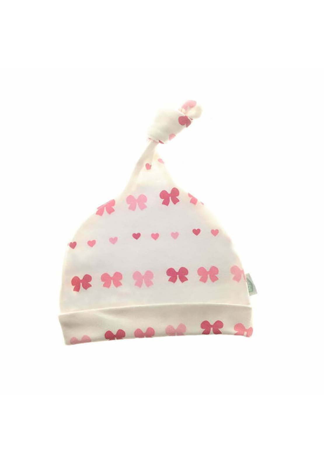 Ziggle Heart &amp; Bow Hat - White 1 Shaws Department Stores