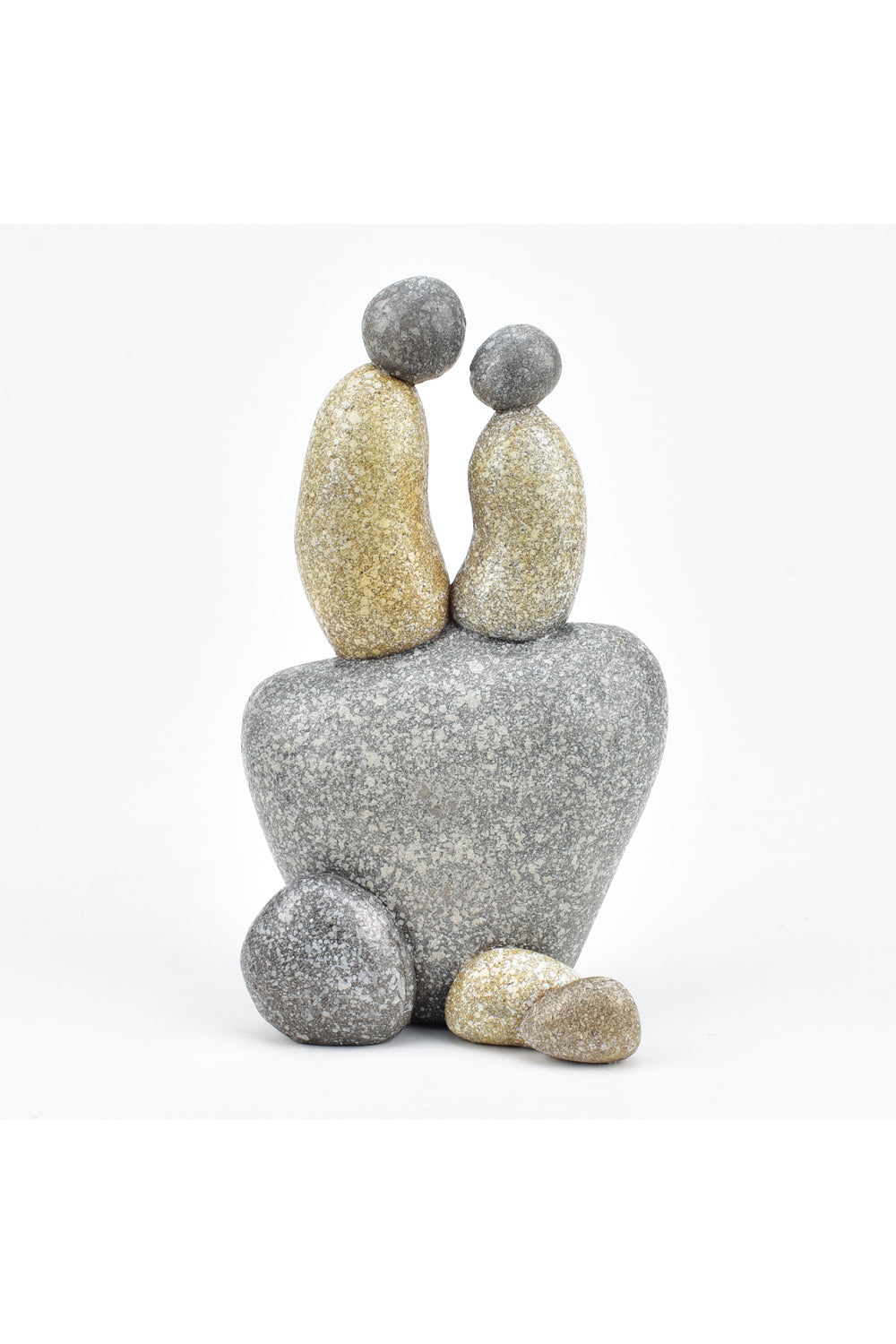 The Home Collection Hestia Pebble Couple Sitting Figurine 1 Shaws Department Stores