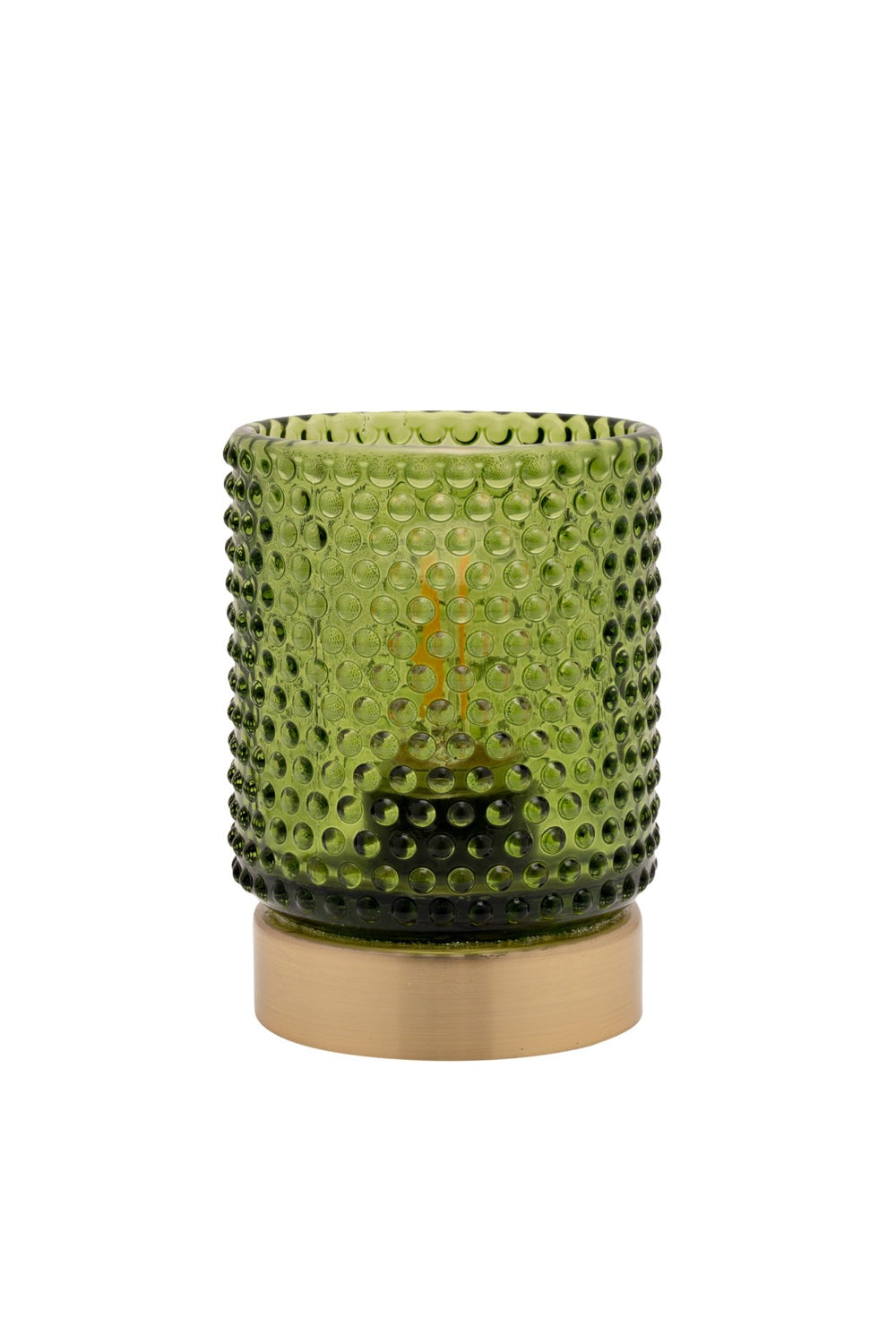 The Home Collection Green Glass Cup with LED Bulb Light 2 Shaws Department Stores
