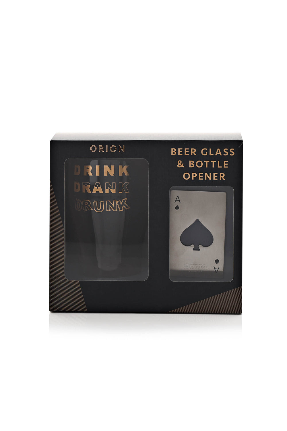 The Home Collection Hotchpotch Orion Beer Glass - Drink Drank Drunk 1 Shaws Department Stores