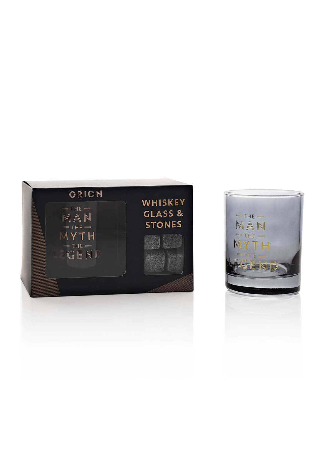 Celebrations Hotchpotch Orion Whiskey Glass &amp; Stones - The Legend 1 Shaws Department Stores