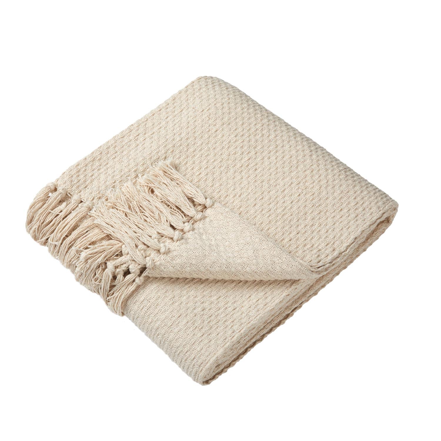 The Home Collection Hanson Natural Throw 200 X 200 2 Shaws Department Stores