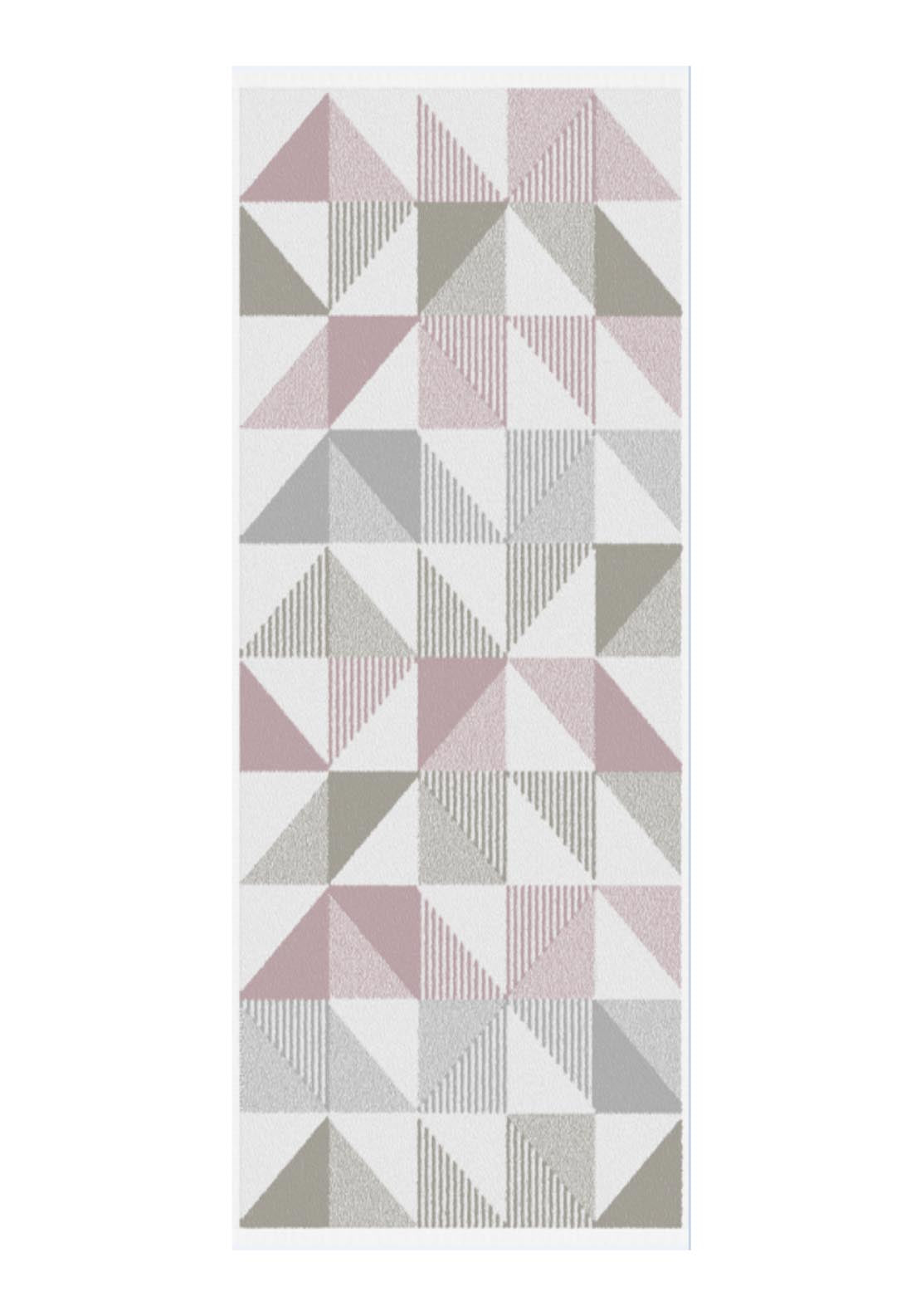 The Home Collection Hendra Bath Towel - Pink &amp; Grey 4 Shaws Department Stores