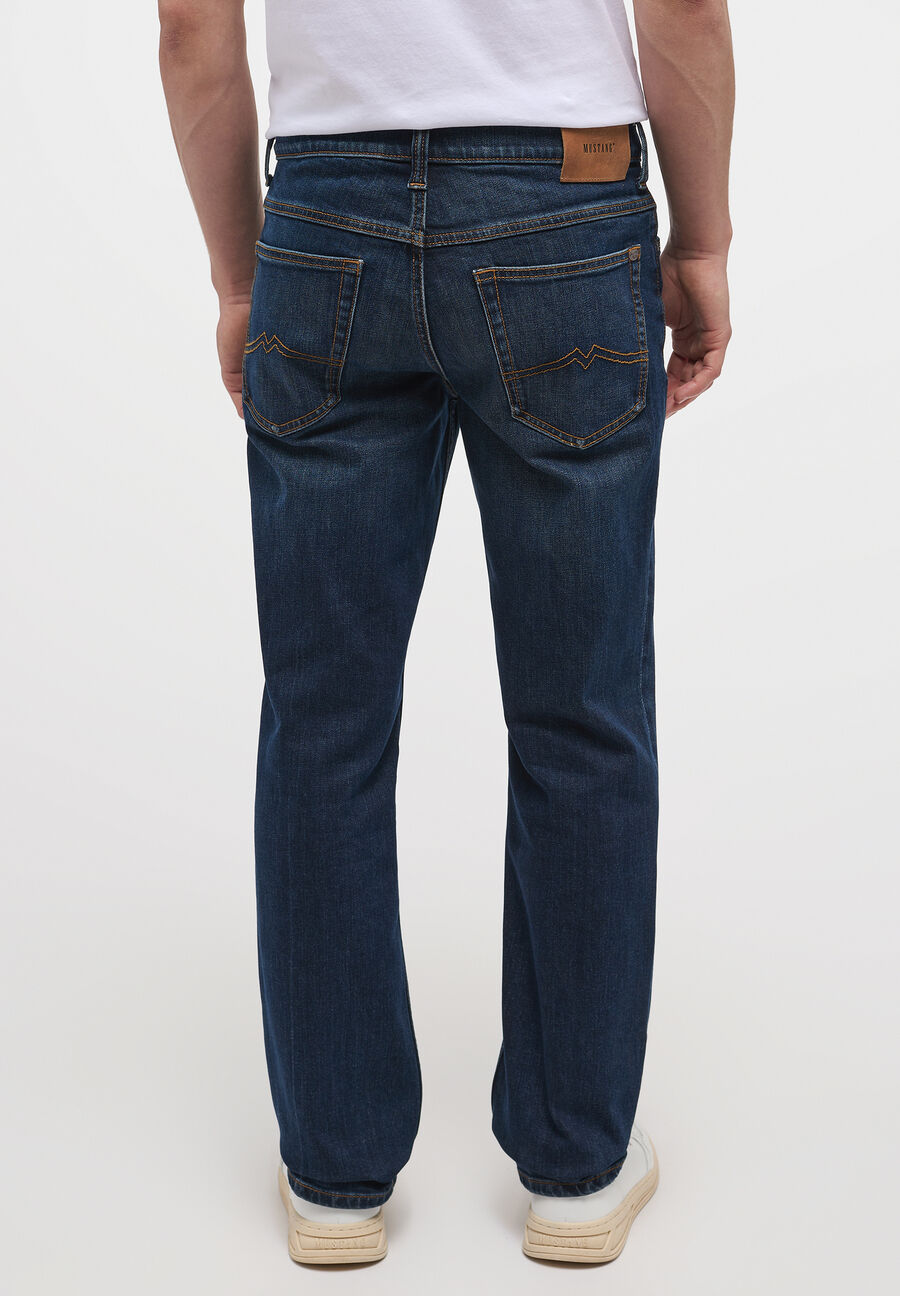 Mustang STYLE TRAMPER - Straight leg jeans - blau/blauw