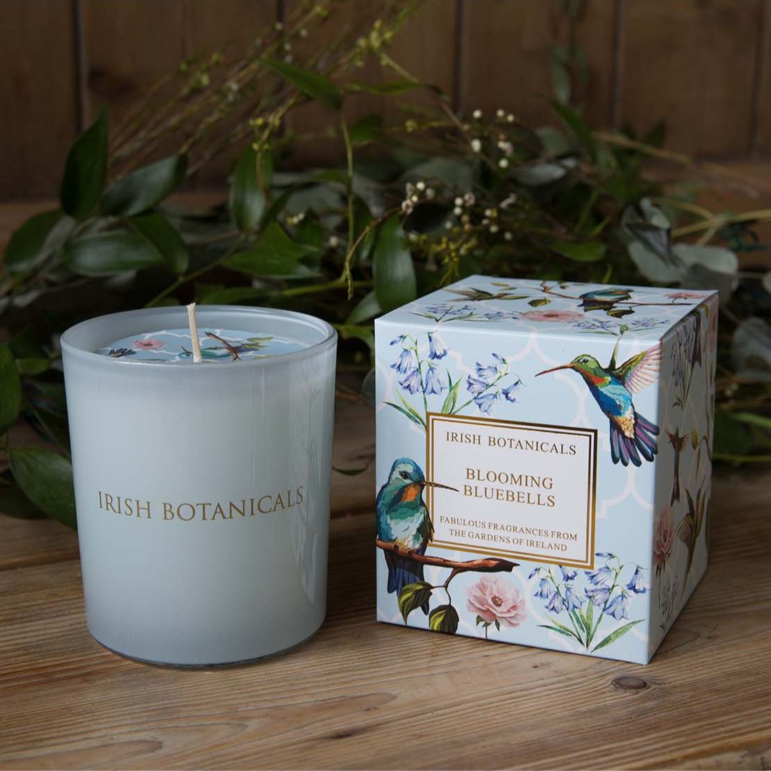 Irish Botanicals Blooming Bluebells Candle 1 Shaws Department Stores