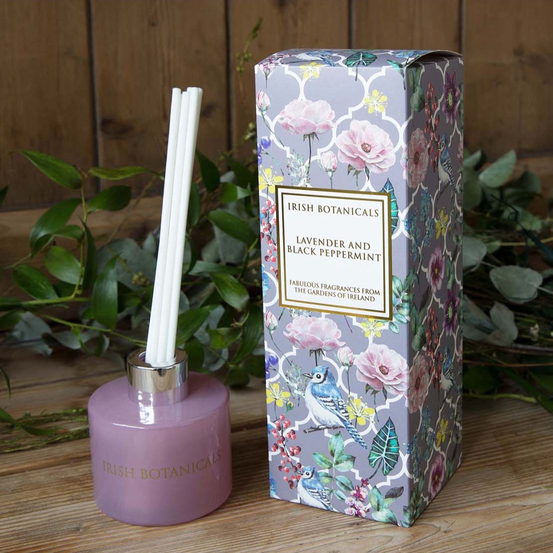 Irish Botanicals Lavender &amp; Black Peppermint Diffuser 1 Shaws Department Stores