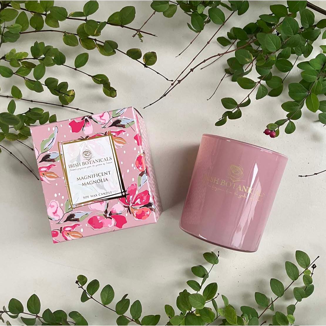 Irish Botanicals Magnificent Magnolia Candle 1 Shaws Department Stores