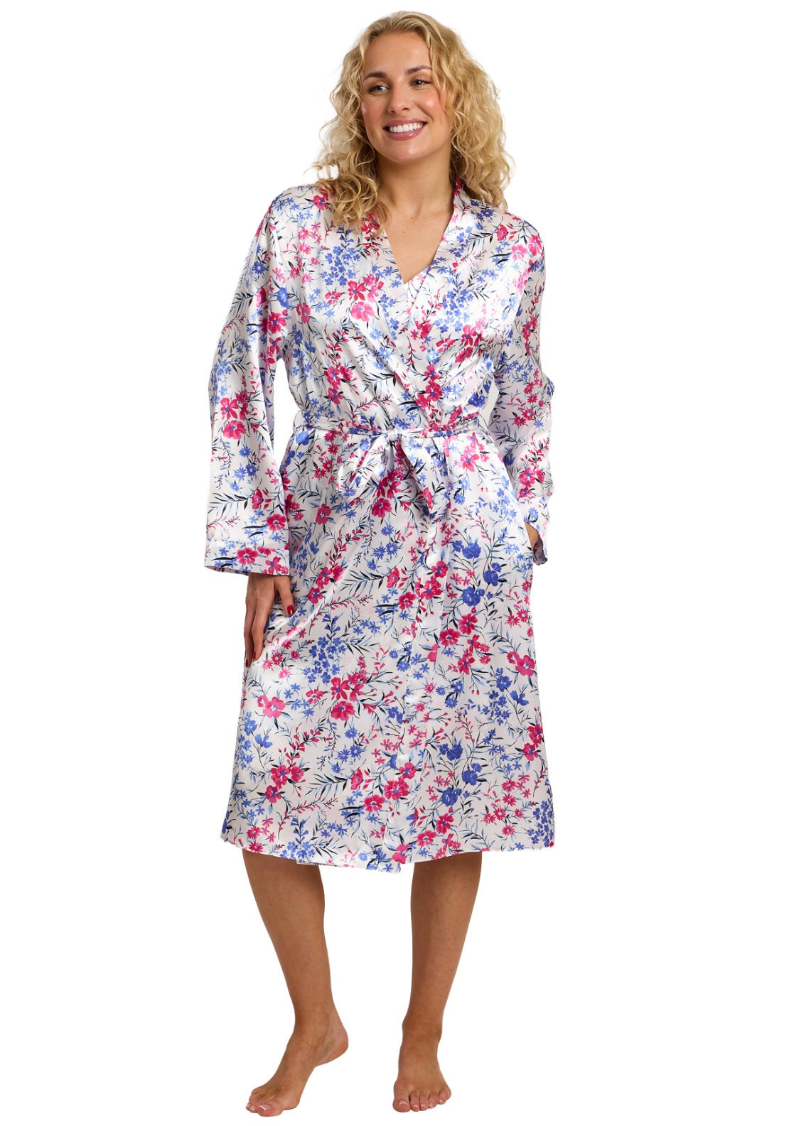 Indigo Sky Vibrant Floral Wrap - Multi 3 Shaws Department Stores