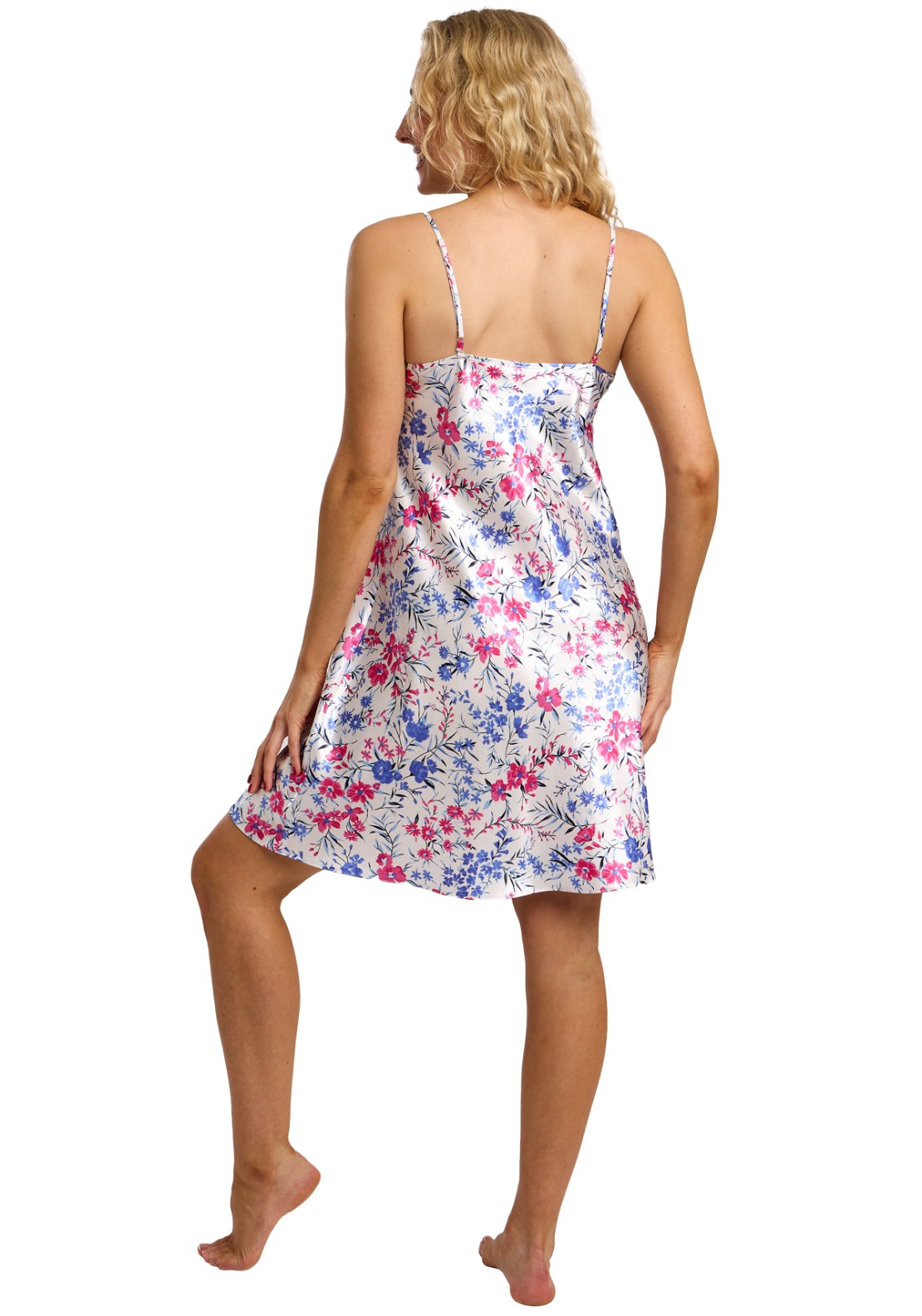 Indigo Sky Vibrant Floral Chemise Nightdress - Multi 2 Shaws Department Stores