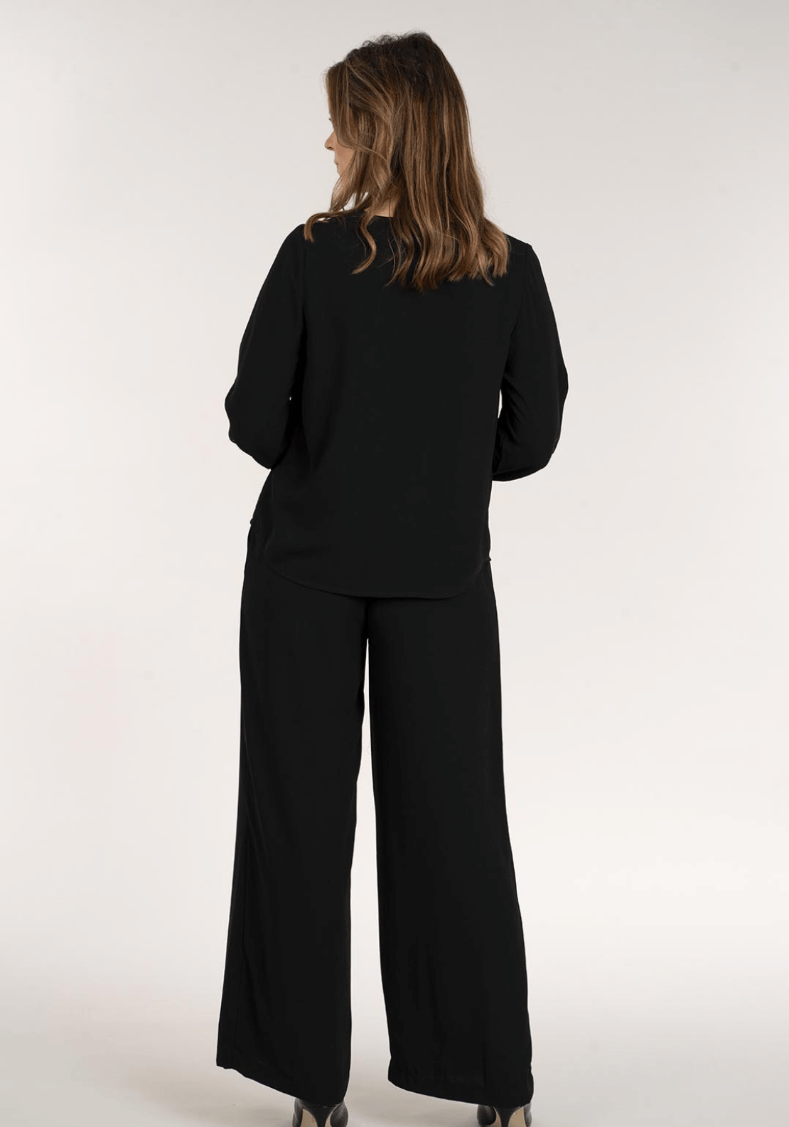Naoise Wide Trousers - Black 3 Shaws Department Stores