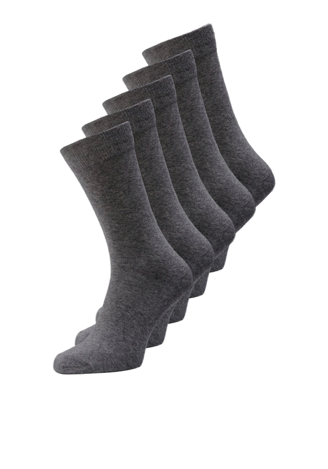 Jens 5 Pack Socks - Grey