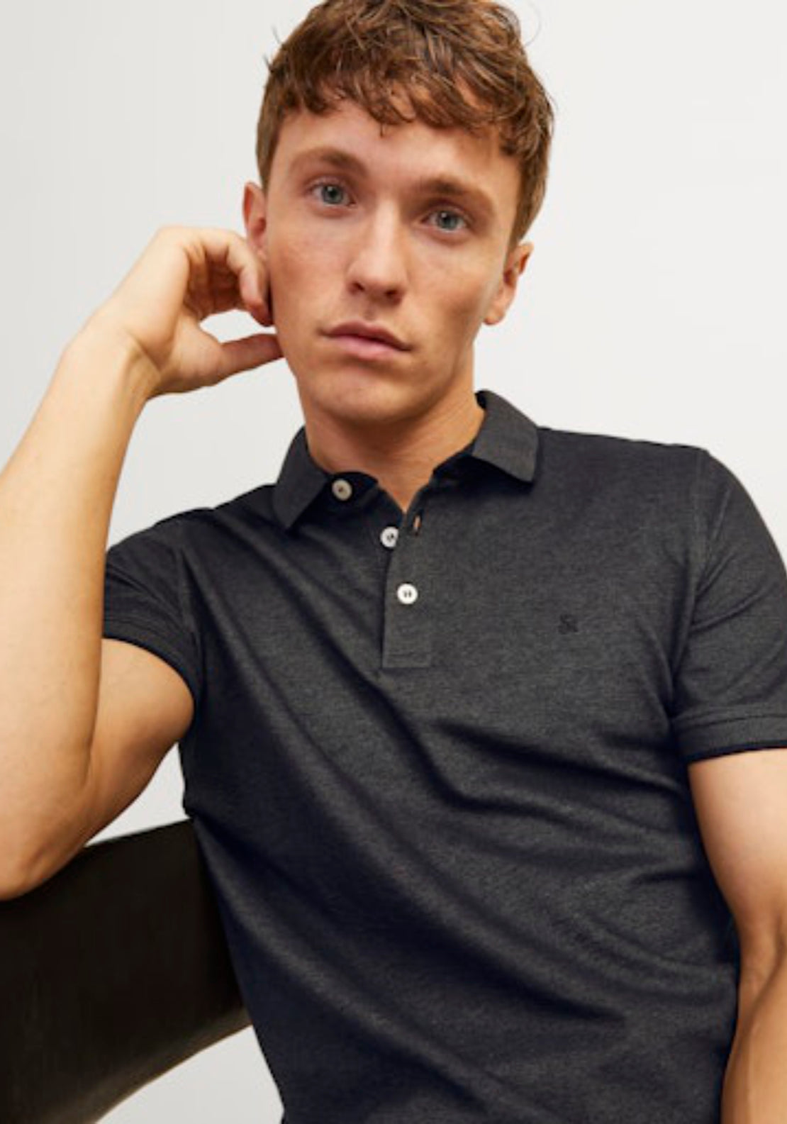 Jack &amp; Jones Essential Short Sleeve Polo Shirt - Dgm 3 Shaws Department Stores