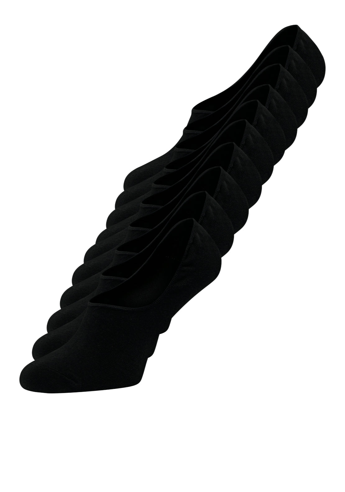 Jack &amp; Jones 10 Pack Socks - Black 1 Shaws Department Stores