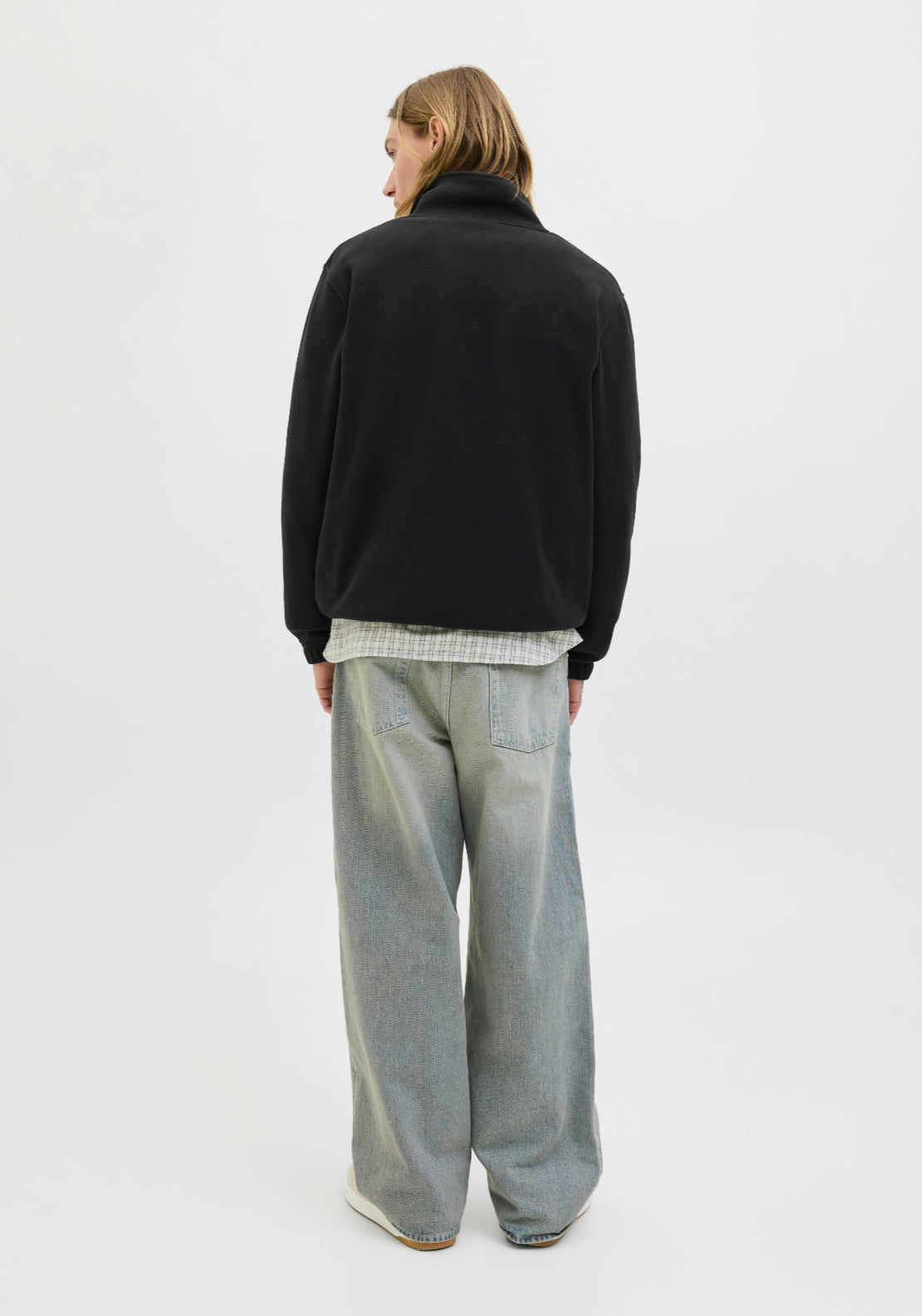 Soho Half Zip Fleece - Black