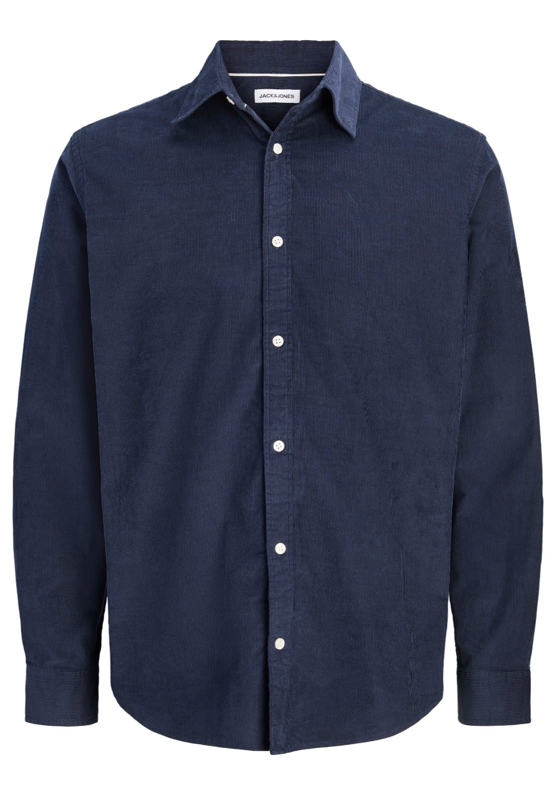 Jack &amp; Jones Field Cord Shirt - Blue 1 Shaws Department Stores