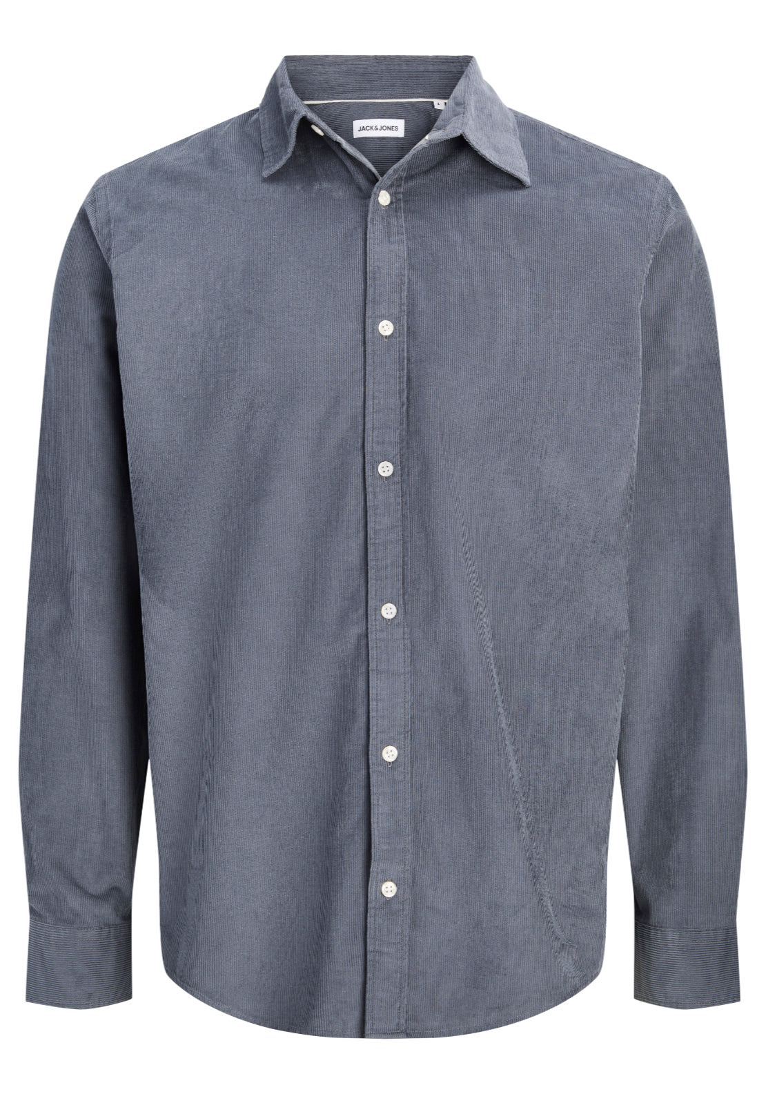 Jack &amp; Jones Field Cord Shirt - Turbulence 1 Shaws Department Stores