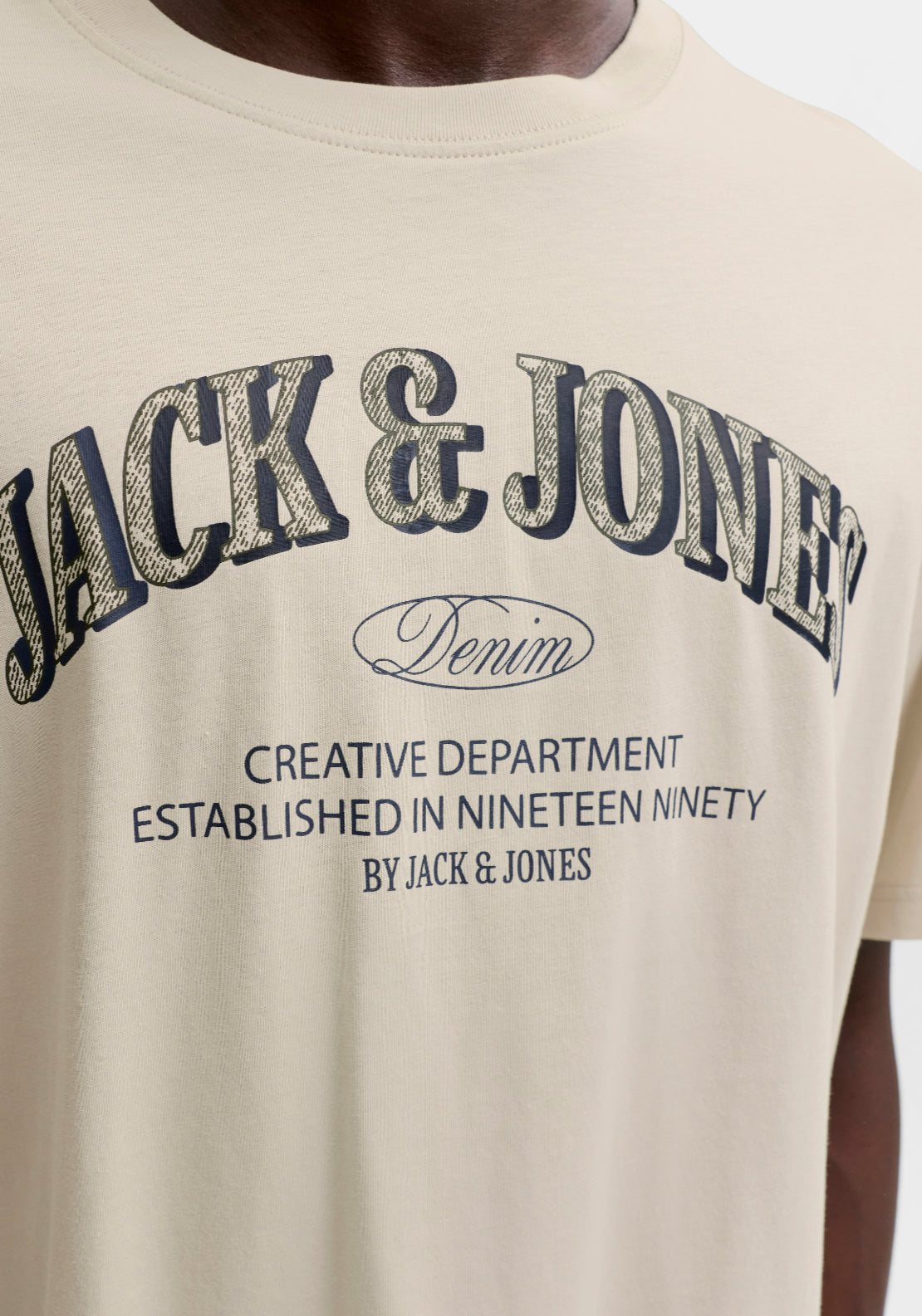 Denver Logo Tee - Moonbeam