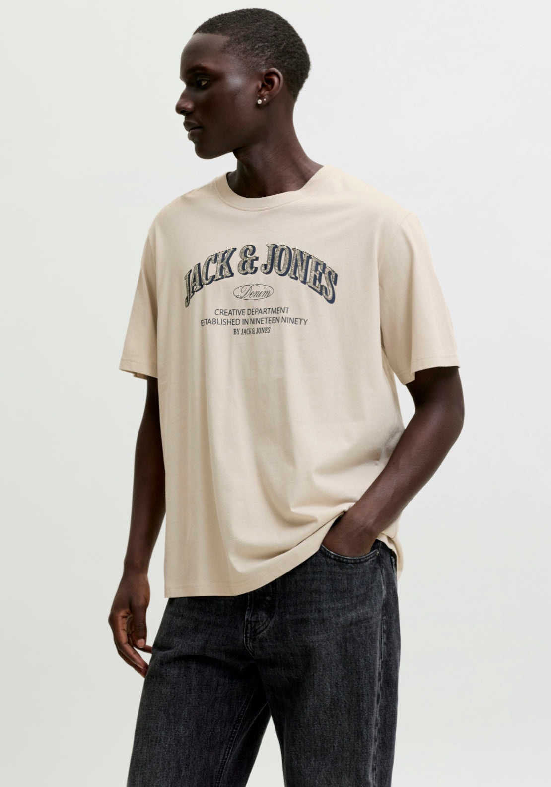Denver Logo Tee - Moonbeam
