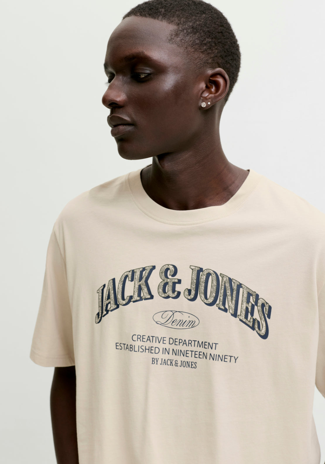 Denver Logo Tee - Moonbeam