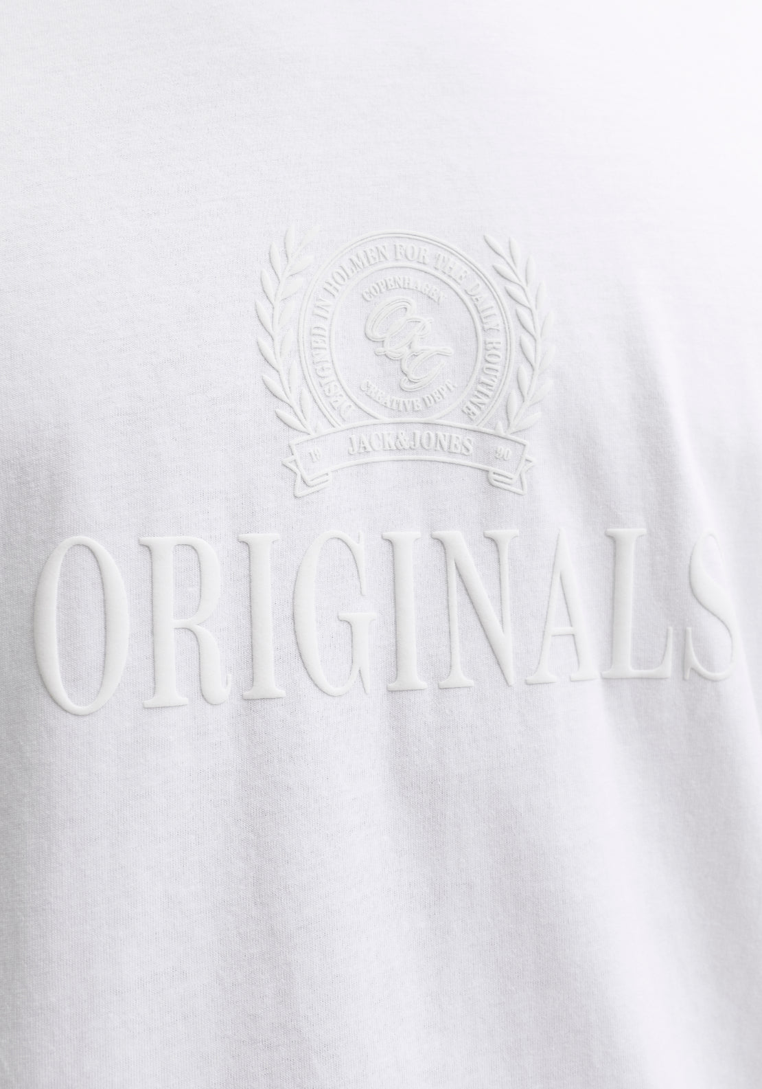 Frederiksberg Monogram Tee - White