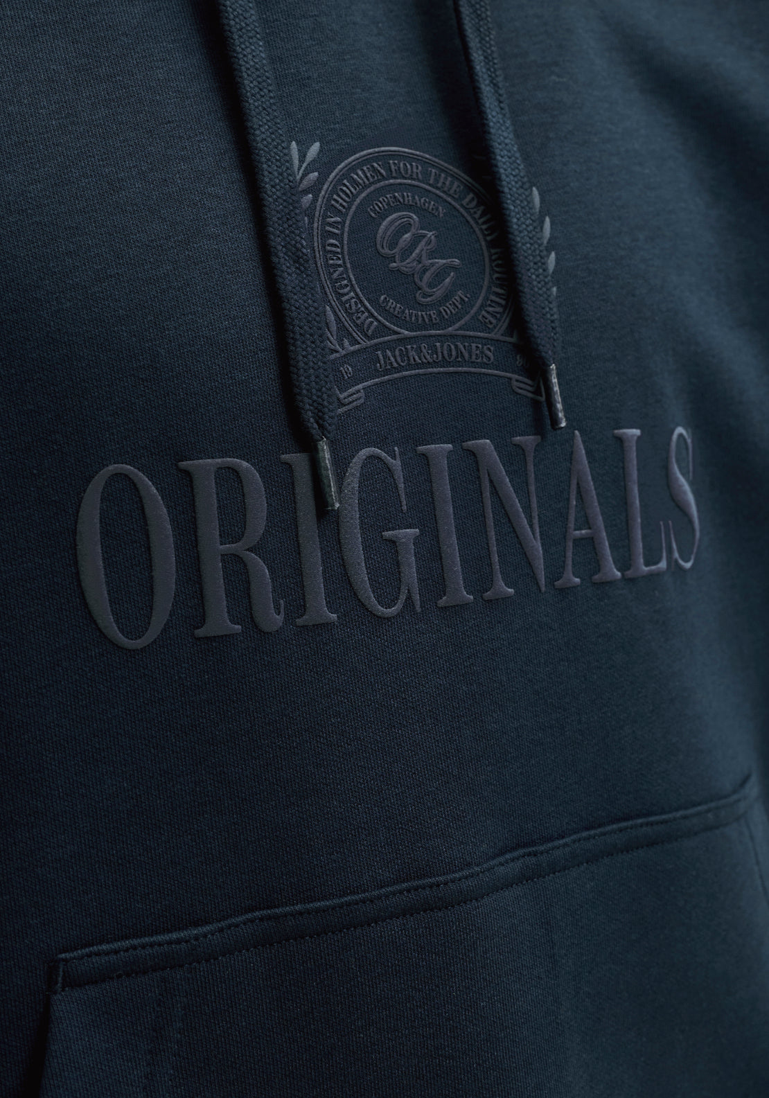 Jack &amp; Jones Frederiksberg Hoodie - Sky Captain 3 Shaws Department Stores