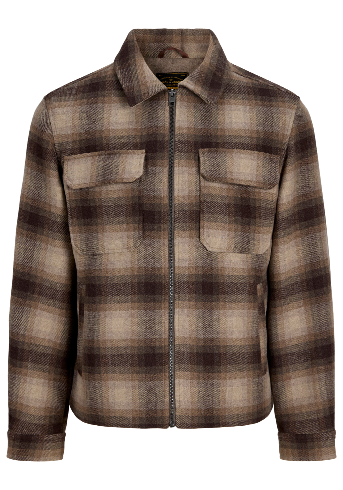 Wakefield Check Jacket - Plaza Taupe