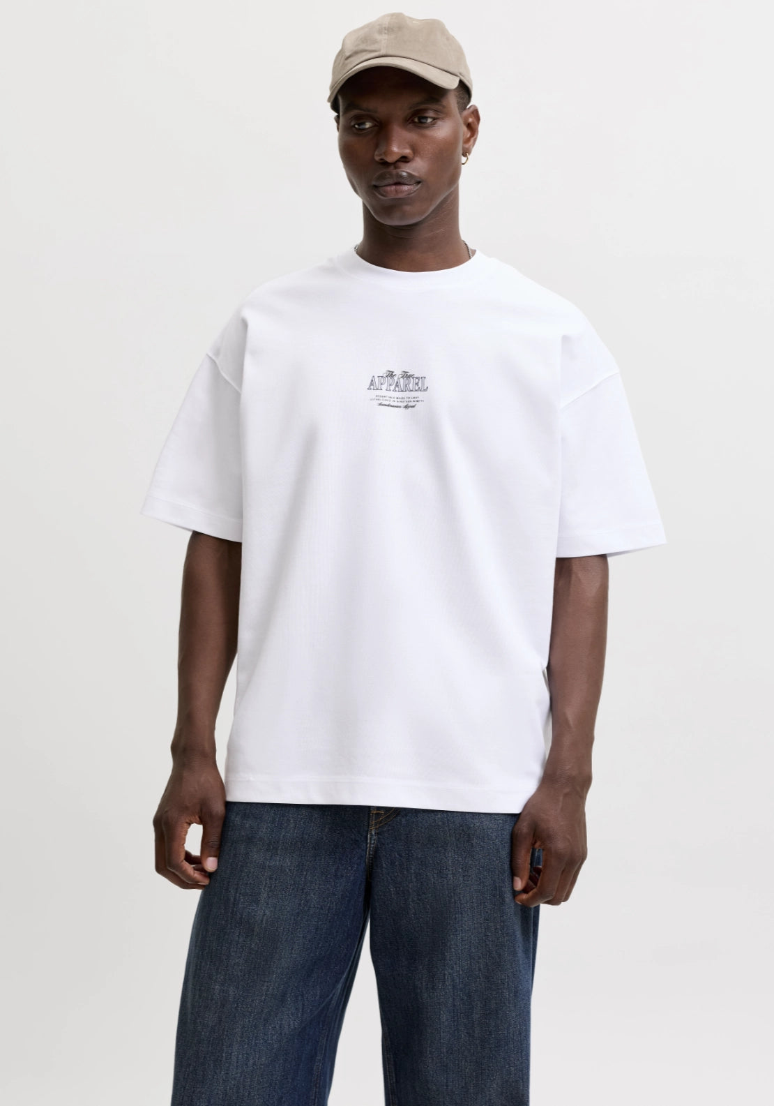 Short Sleeve Studio Tee - White 02