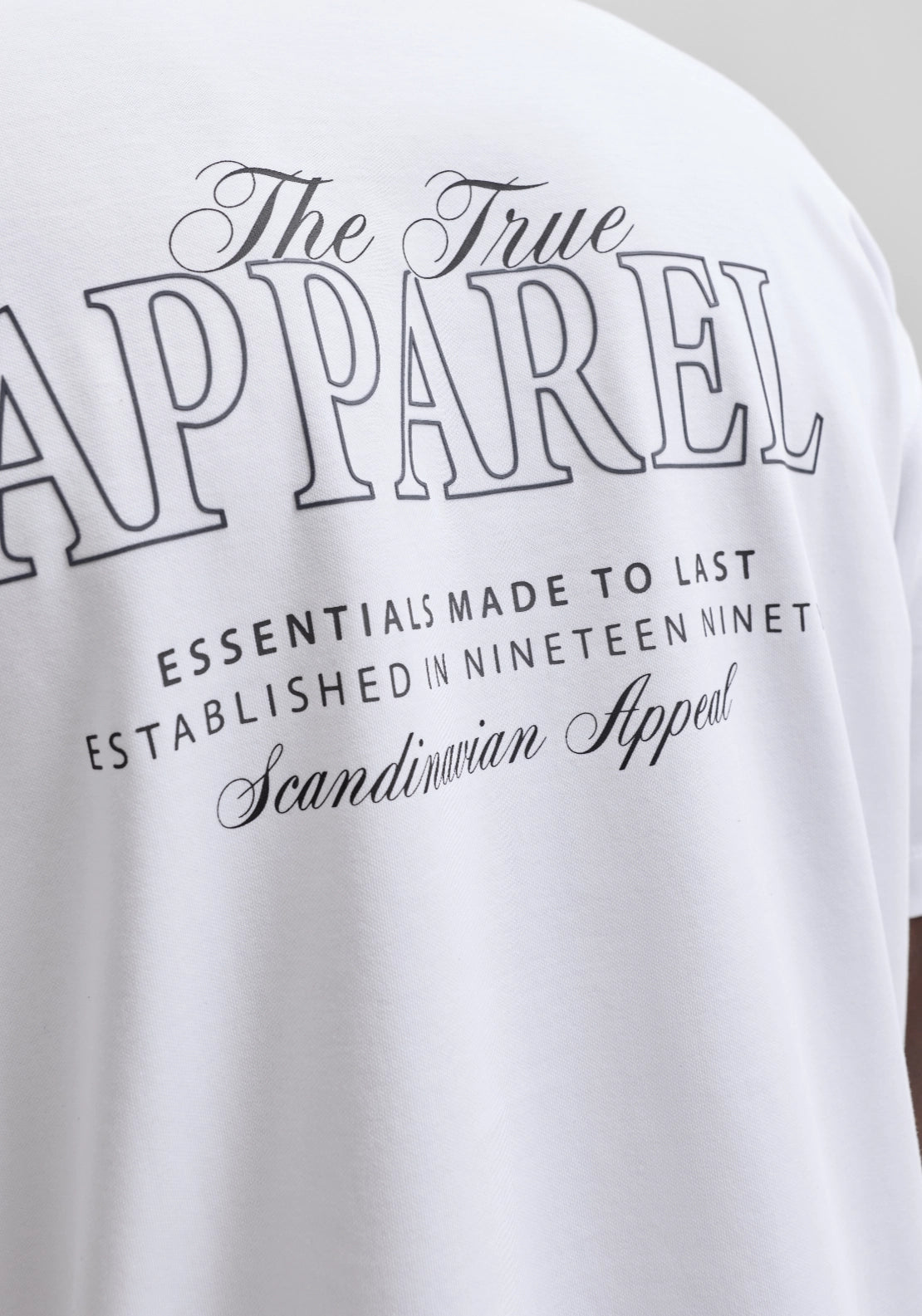 Short Sleeve Studio Tee - White 02