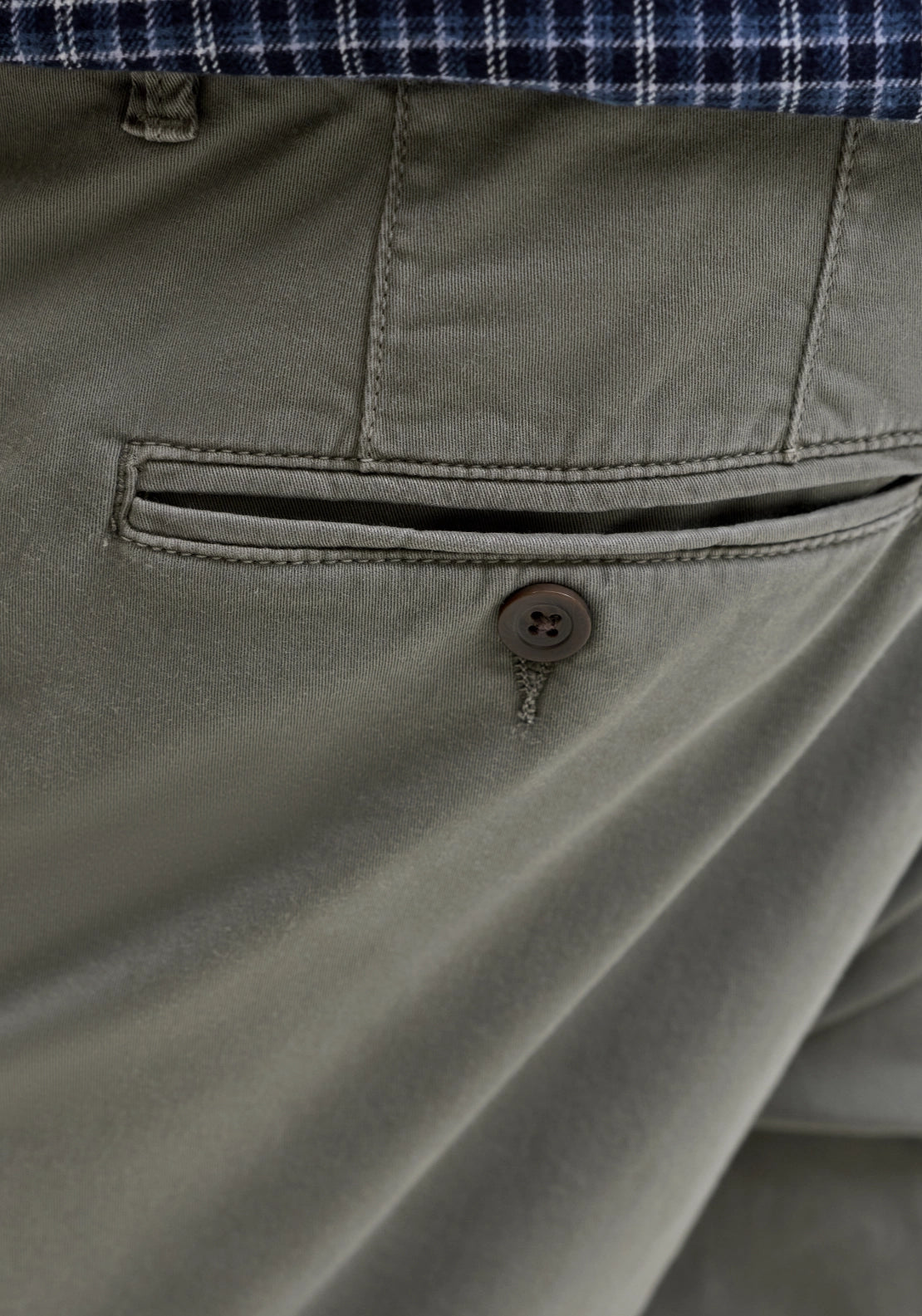 Jack &amp; Jones Regular Fit Timeless Chinos - Muted Basil 6 Shaws Department Stores