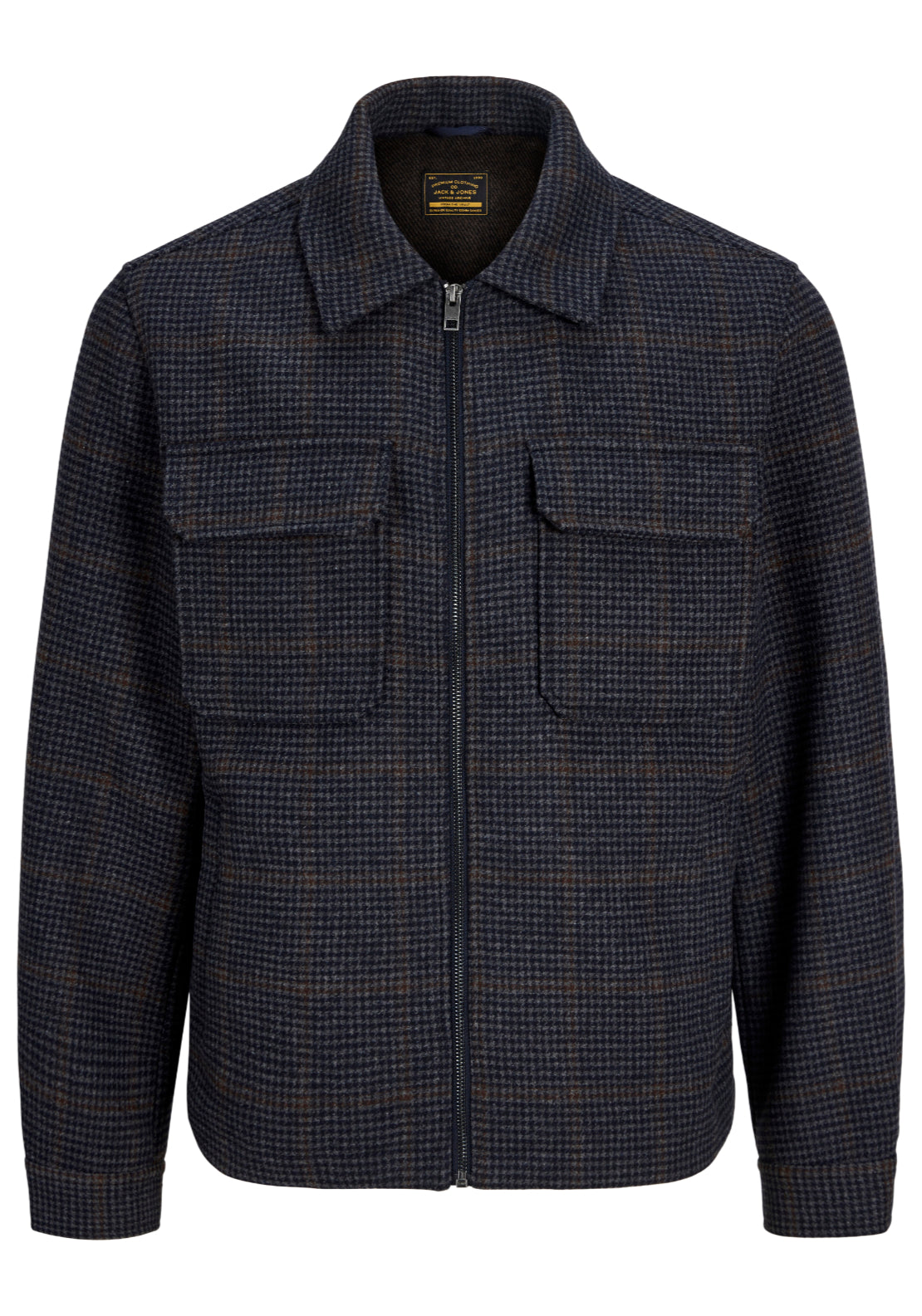 Wakefield Houndstooth Jacket - Blue